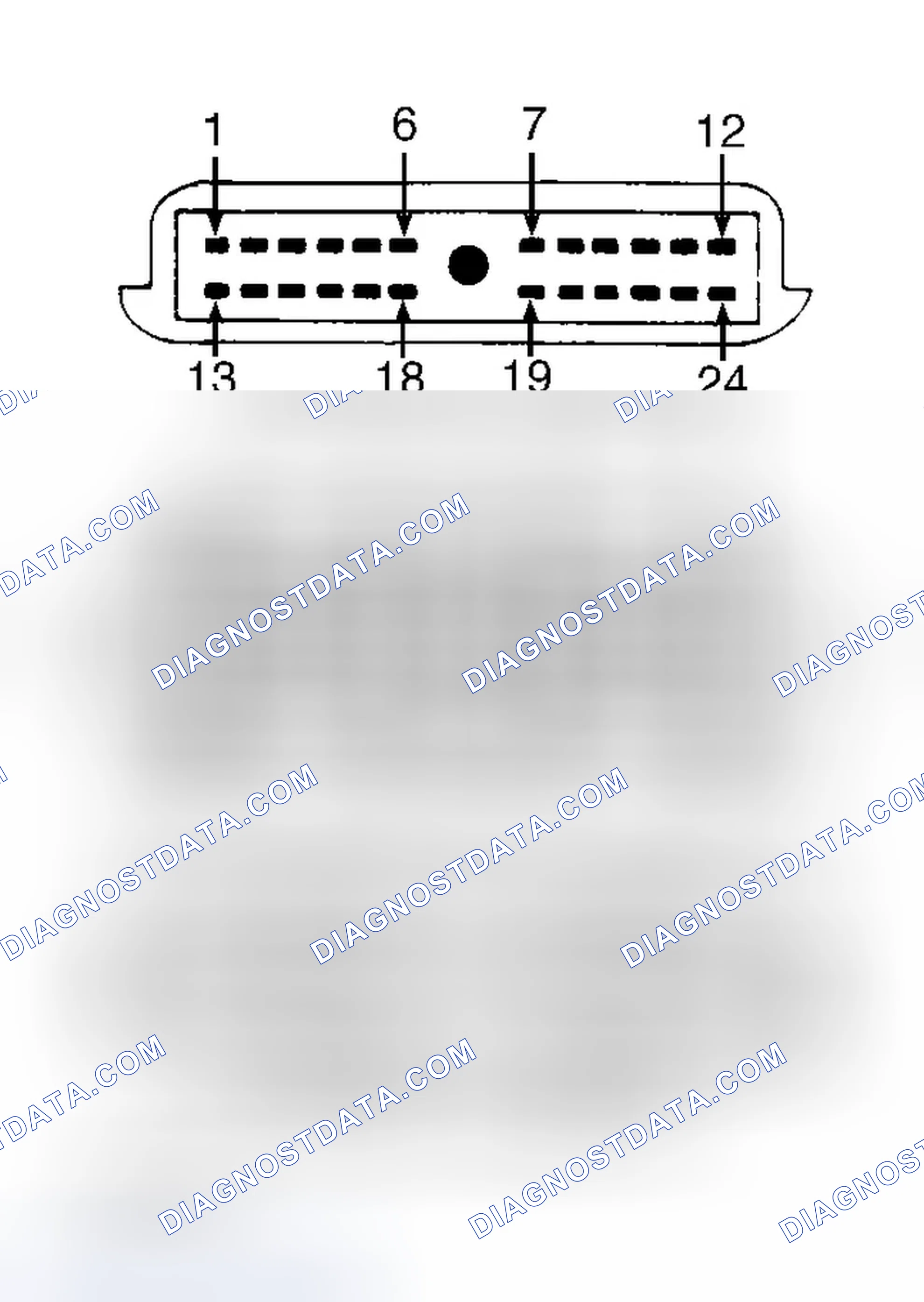 Scheme 128: Identifying PCM & CCRM Connectors
