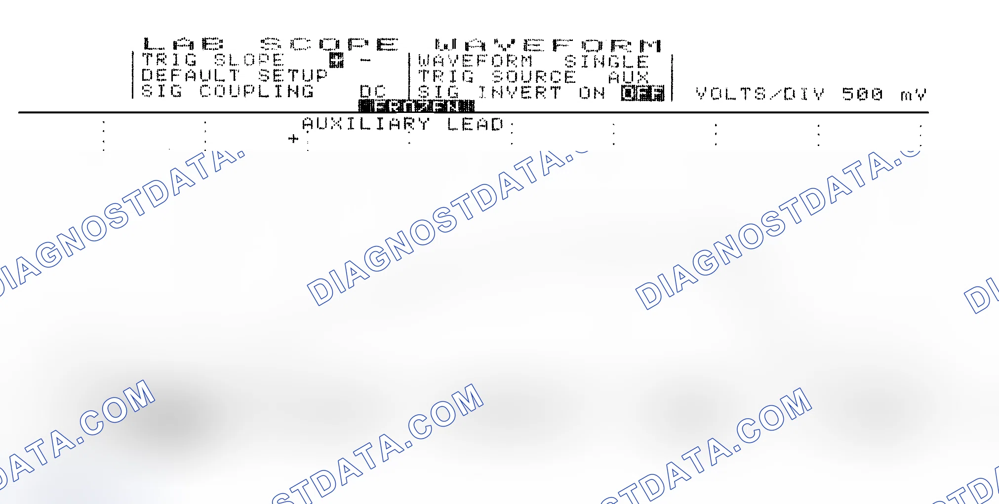 Scheme 14: Single Injector w/Excessive Current Flow - Current Pattern