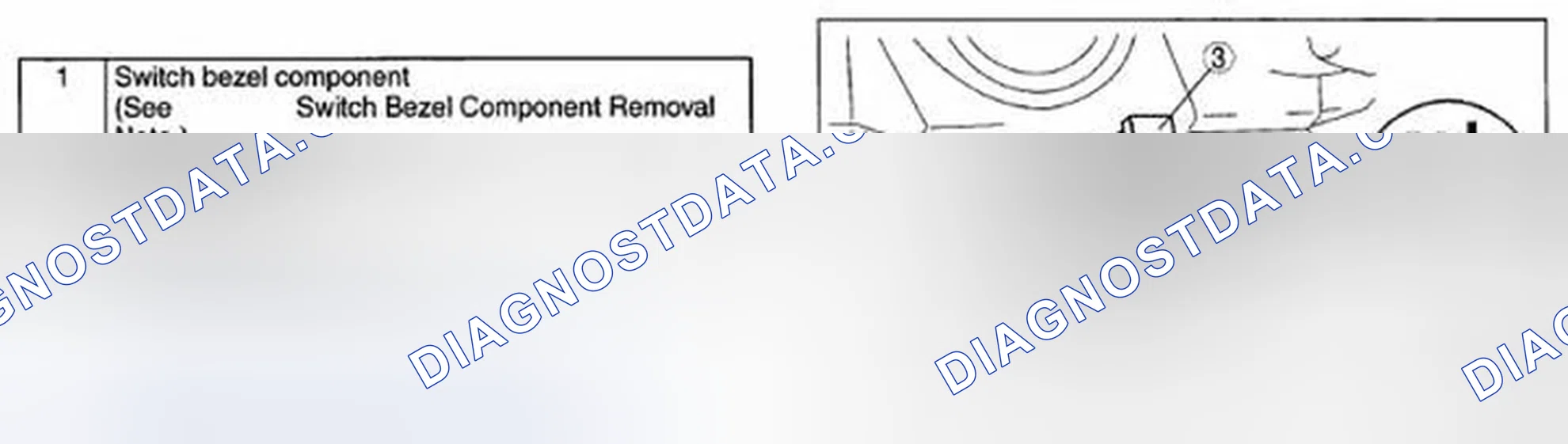 Scheme 31: HEADLIGHT LEVELING SWITCH REMOVAL/INSTALLATION