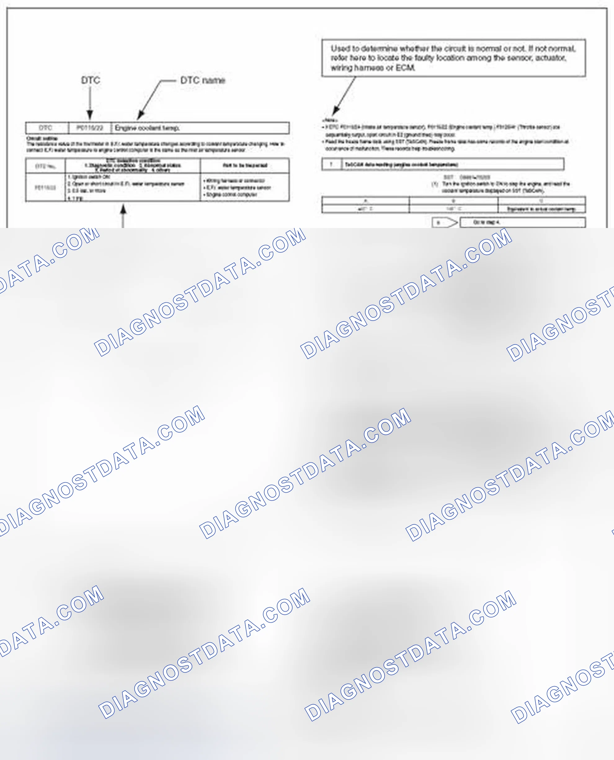 Scheme 10: Inspection flow by DTC system