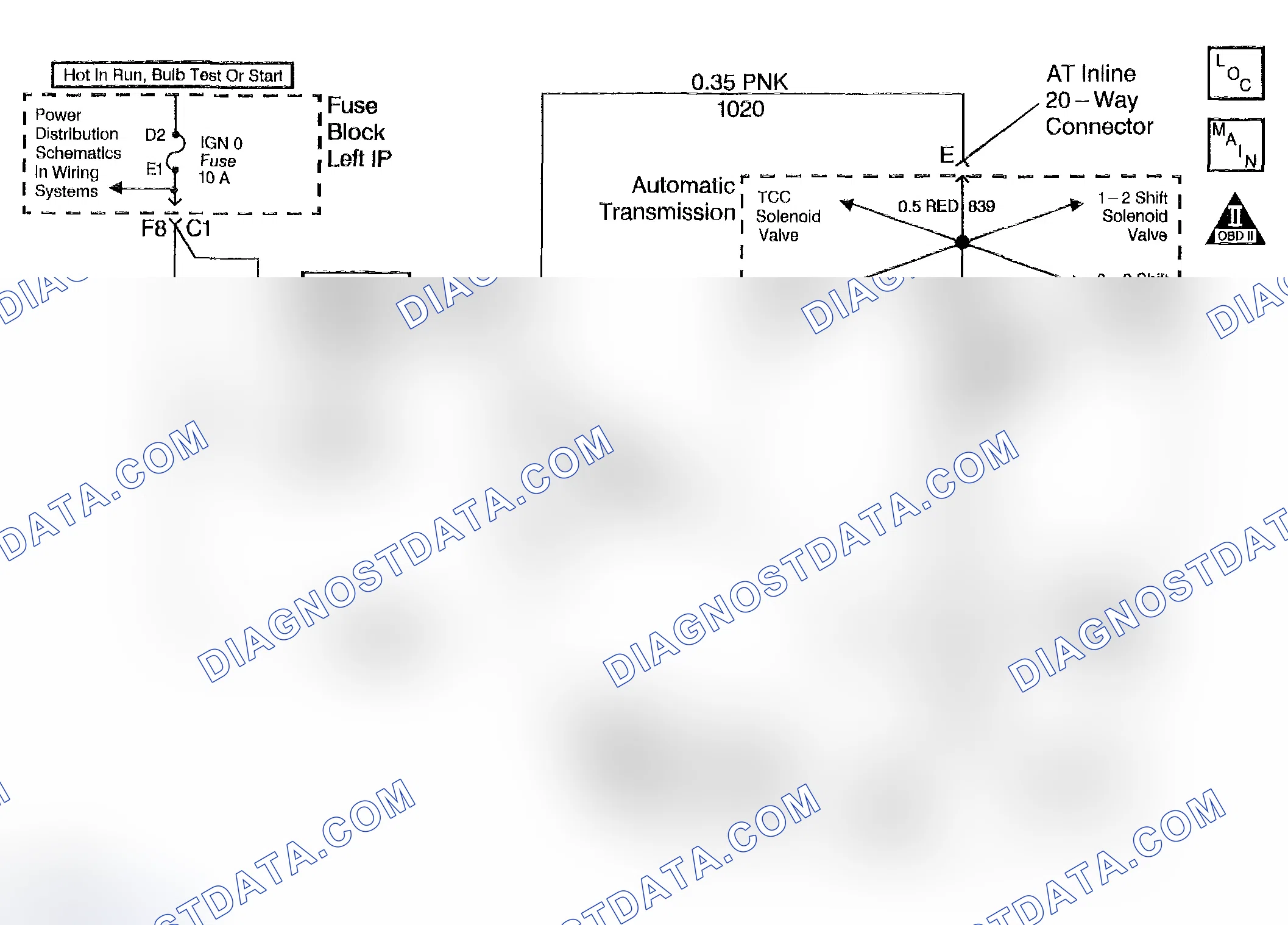 Scheme 411: DTC P0758: Open, Short To Ground Or Short To Power In The 2-3 SS Valve Circuit