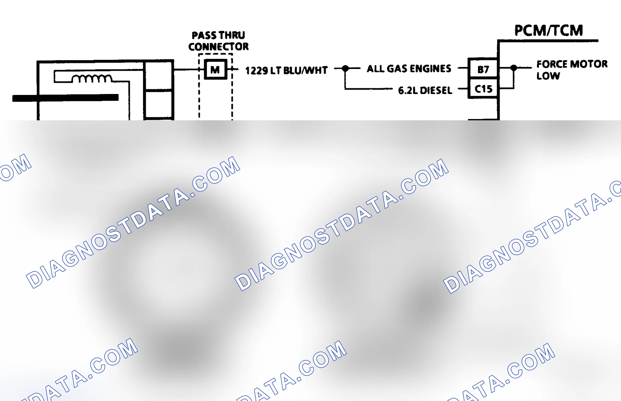 Scheme 432: FORCE MOTOR CIRCUIT