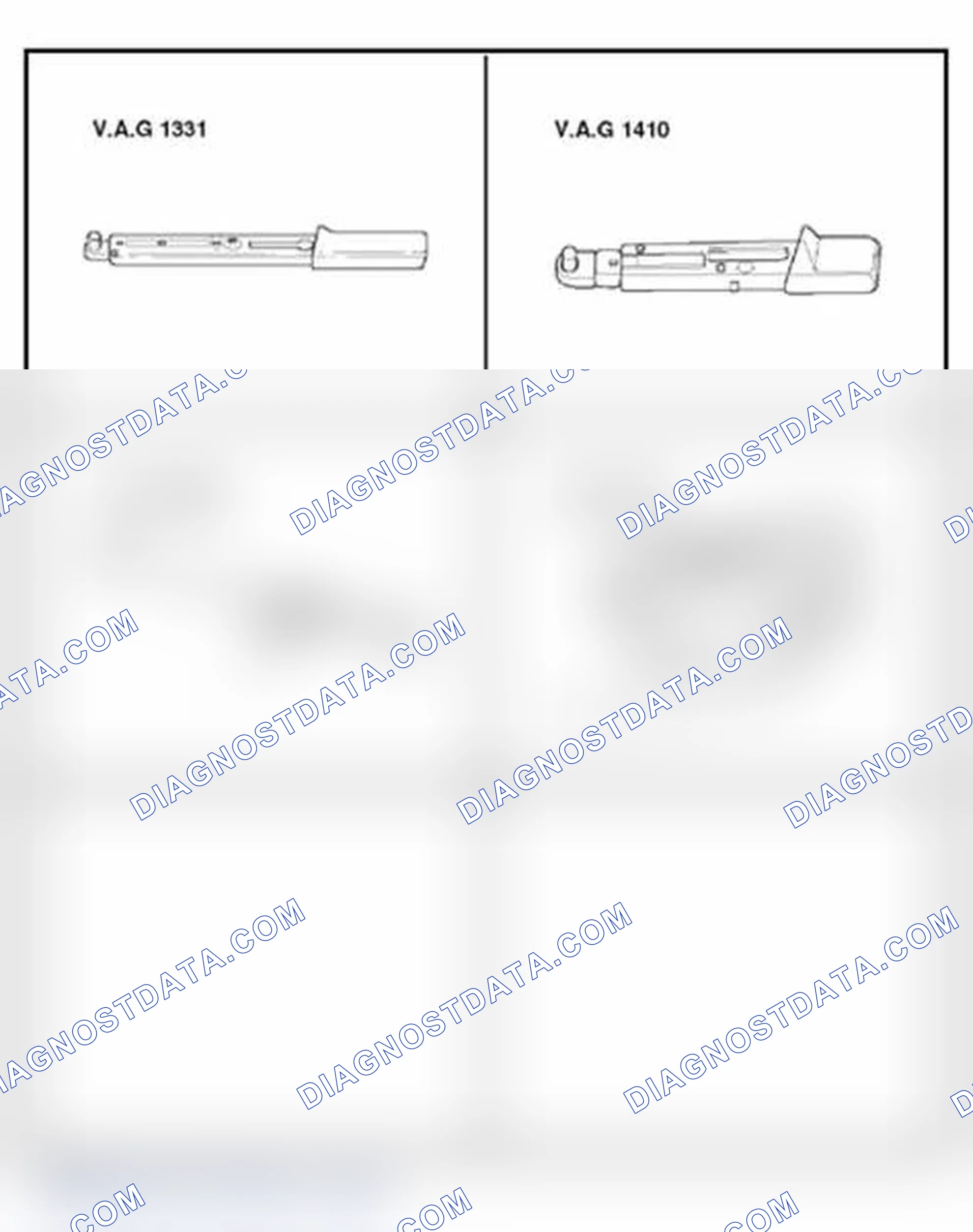Scheme 440: Special tools and equipment