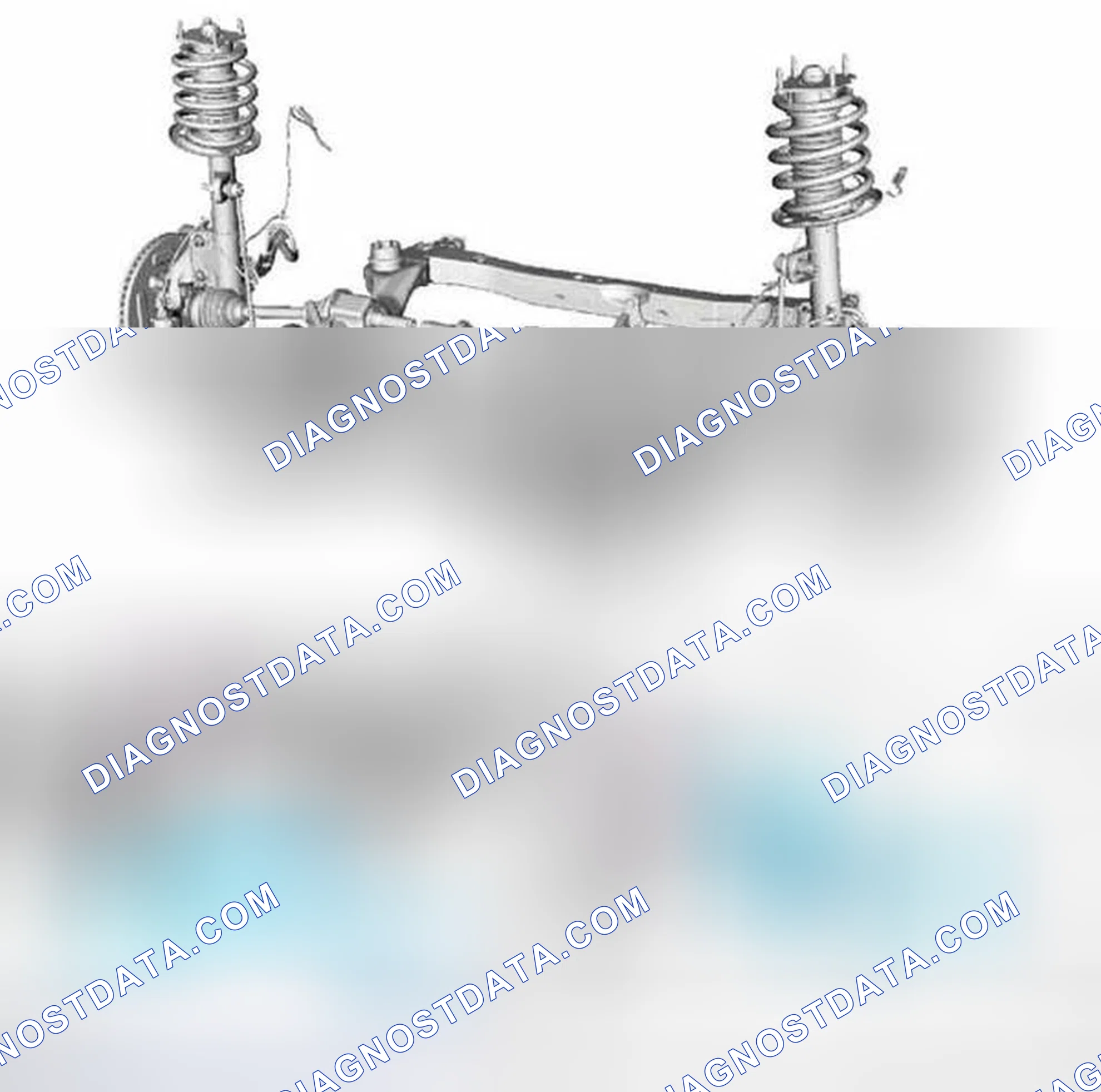 Scheme 17: Front Suspension - Exploded View