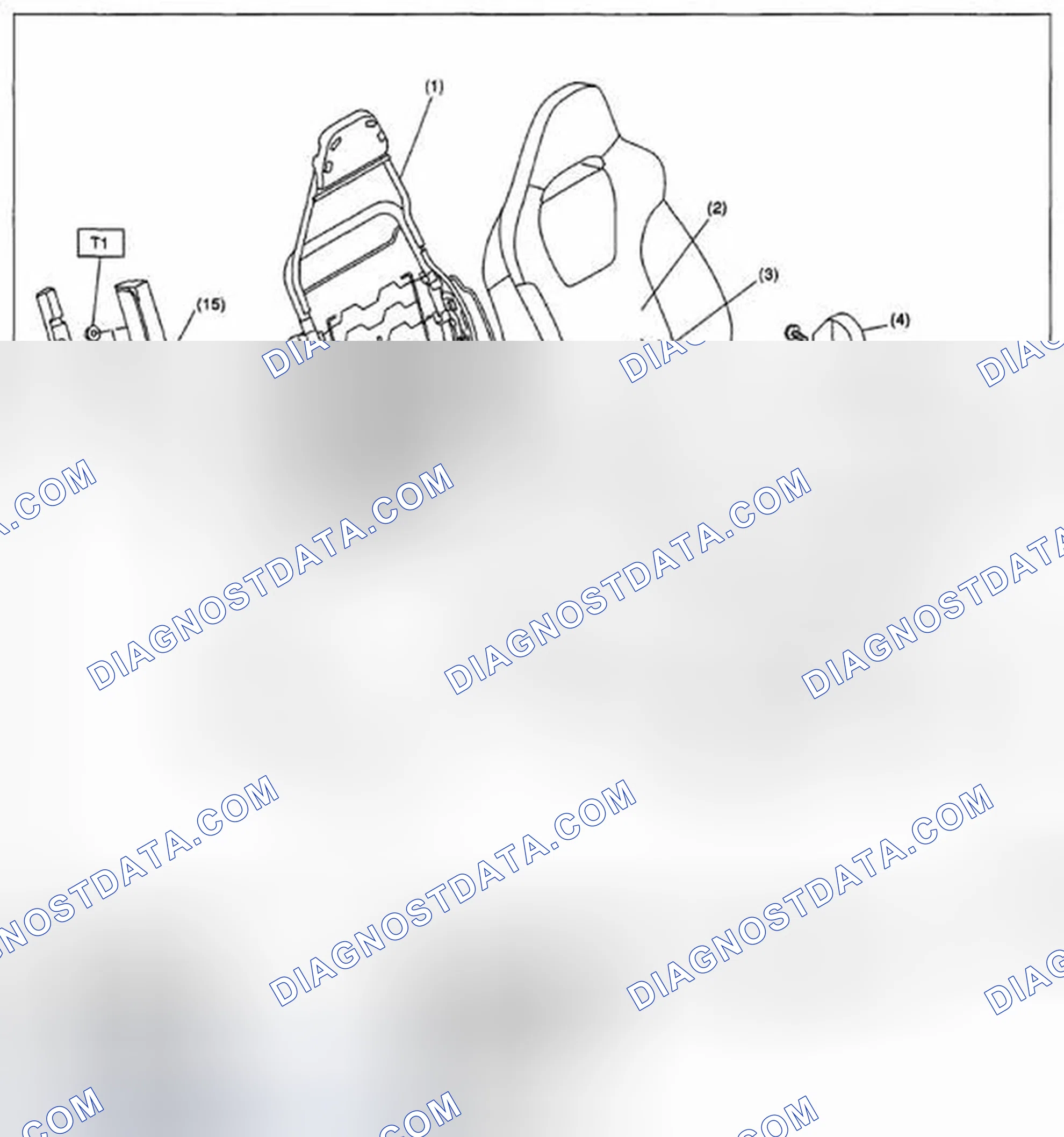 Scheme 20: FRONT SEAT RH