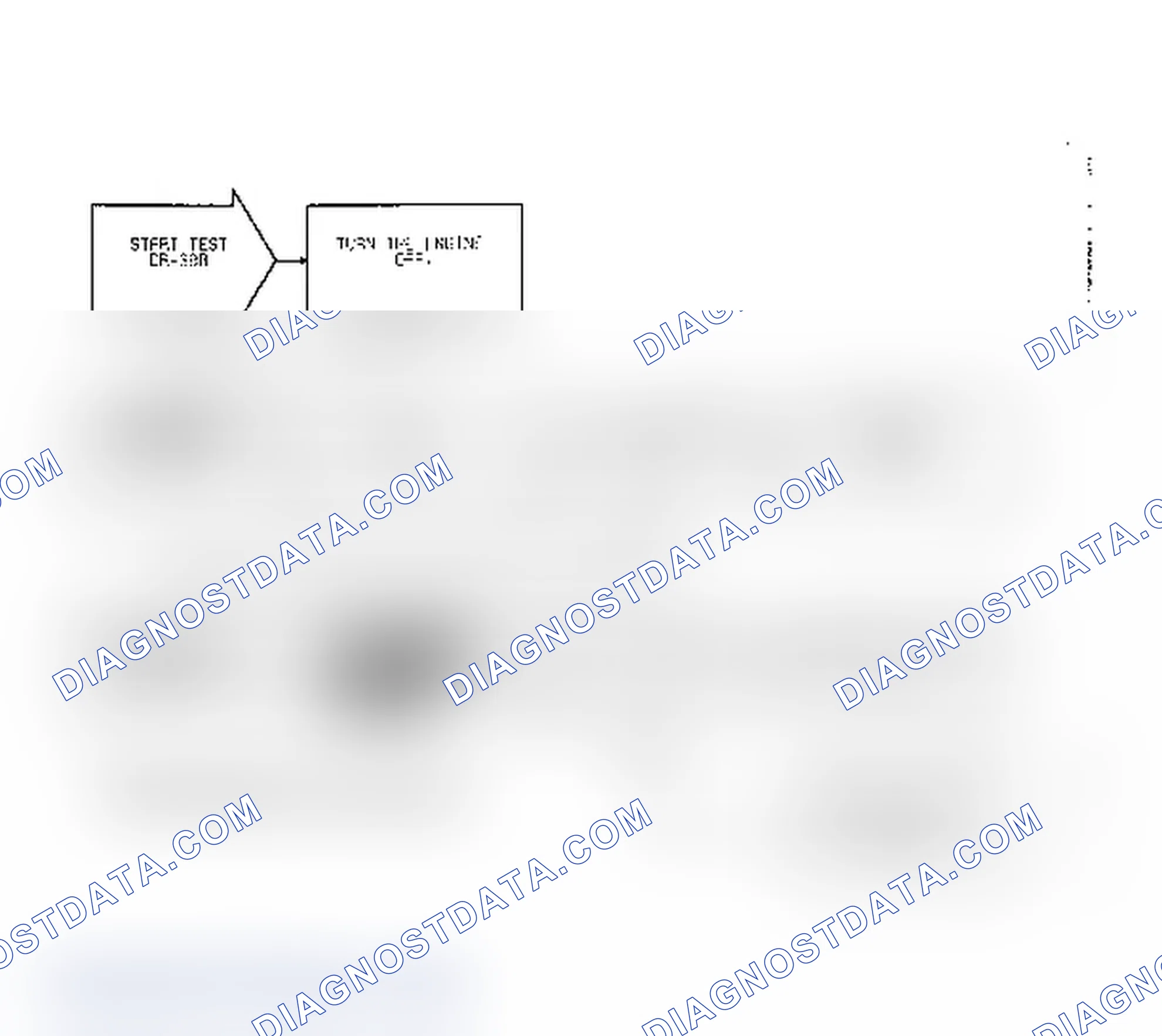 Scheme 697: Test DR-38B, Idle Speed Motor Operation