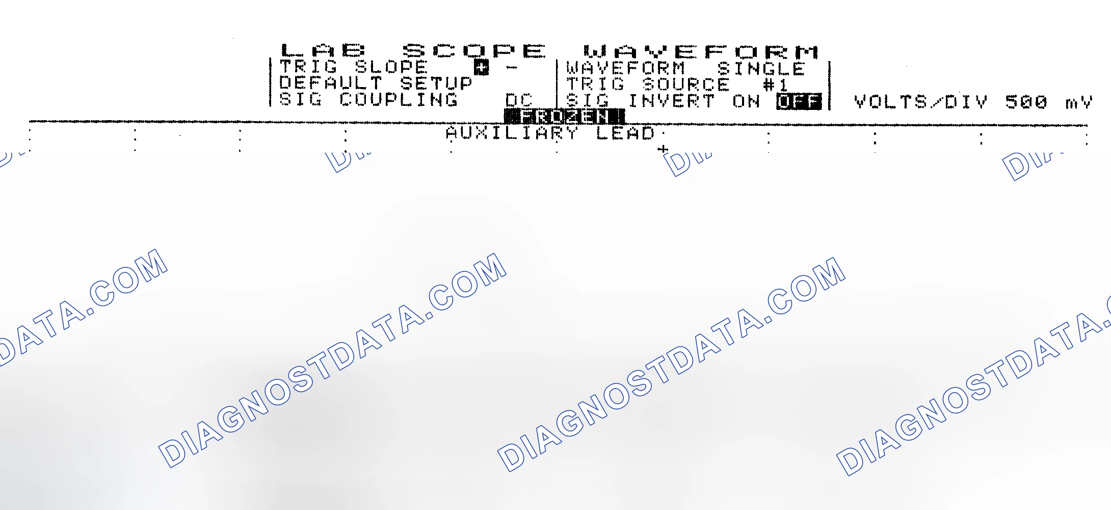 Scheme 10: Single Injector w/Excessive Current Flow - Current Pattern