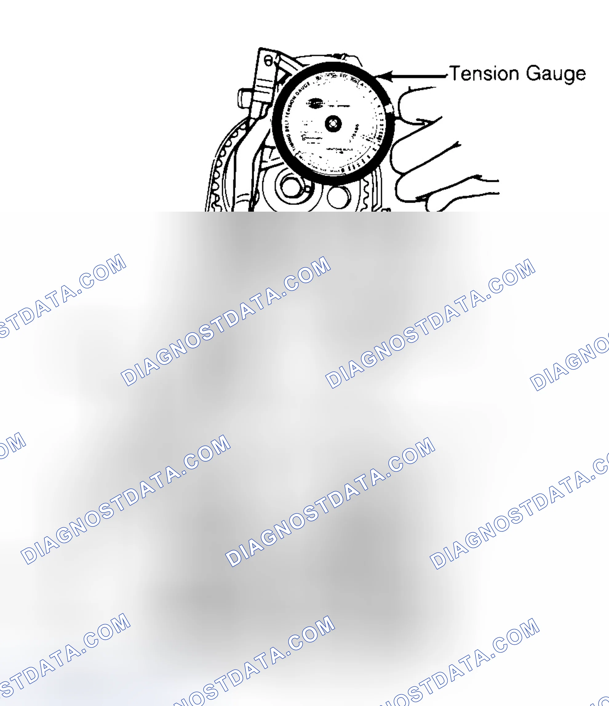 Scheme 3: Adjusting Typical Timing Belt Tension