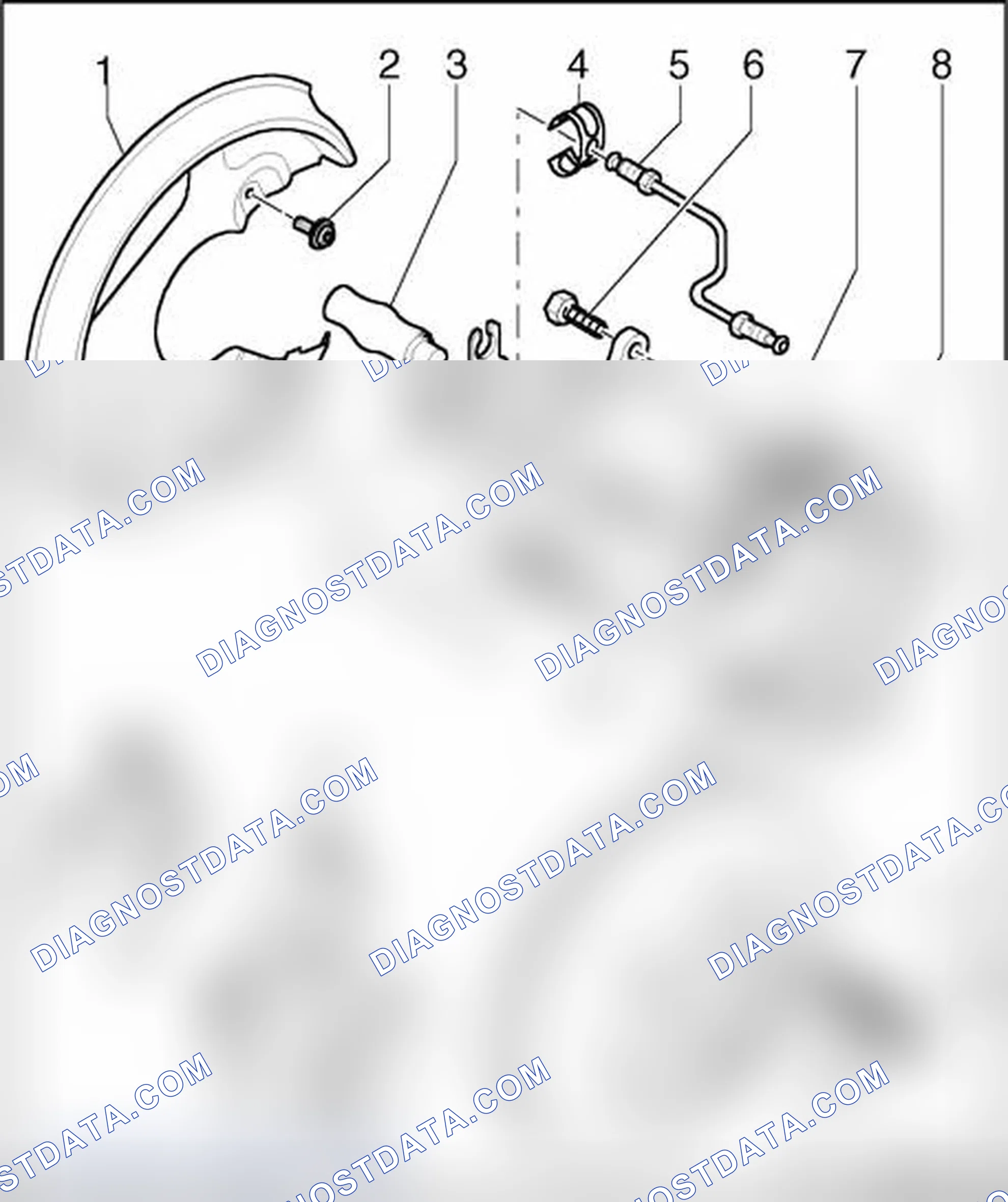 Scheme 47: Front brakes, servicing