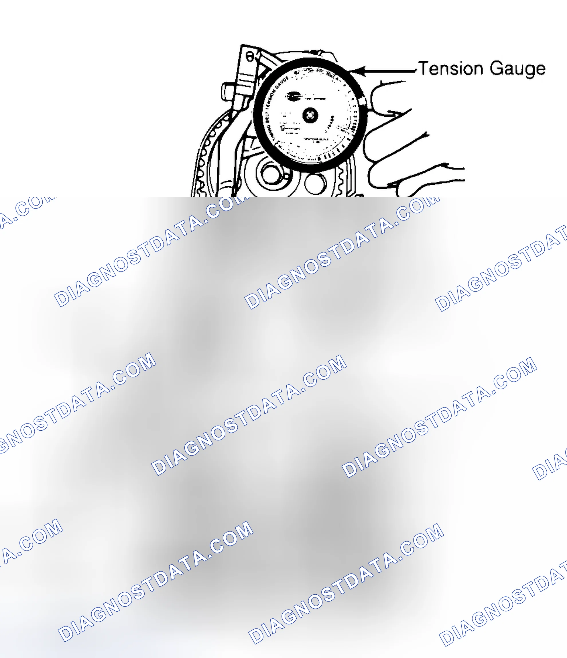 Scheme 3: Adjusting Typical Timing Belt Tension