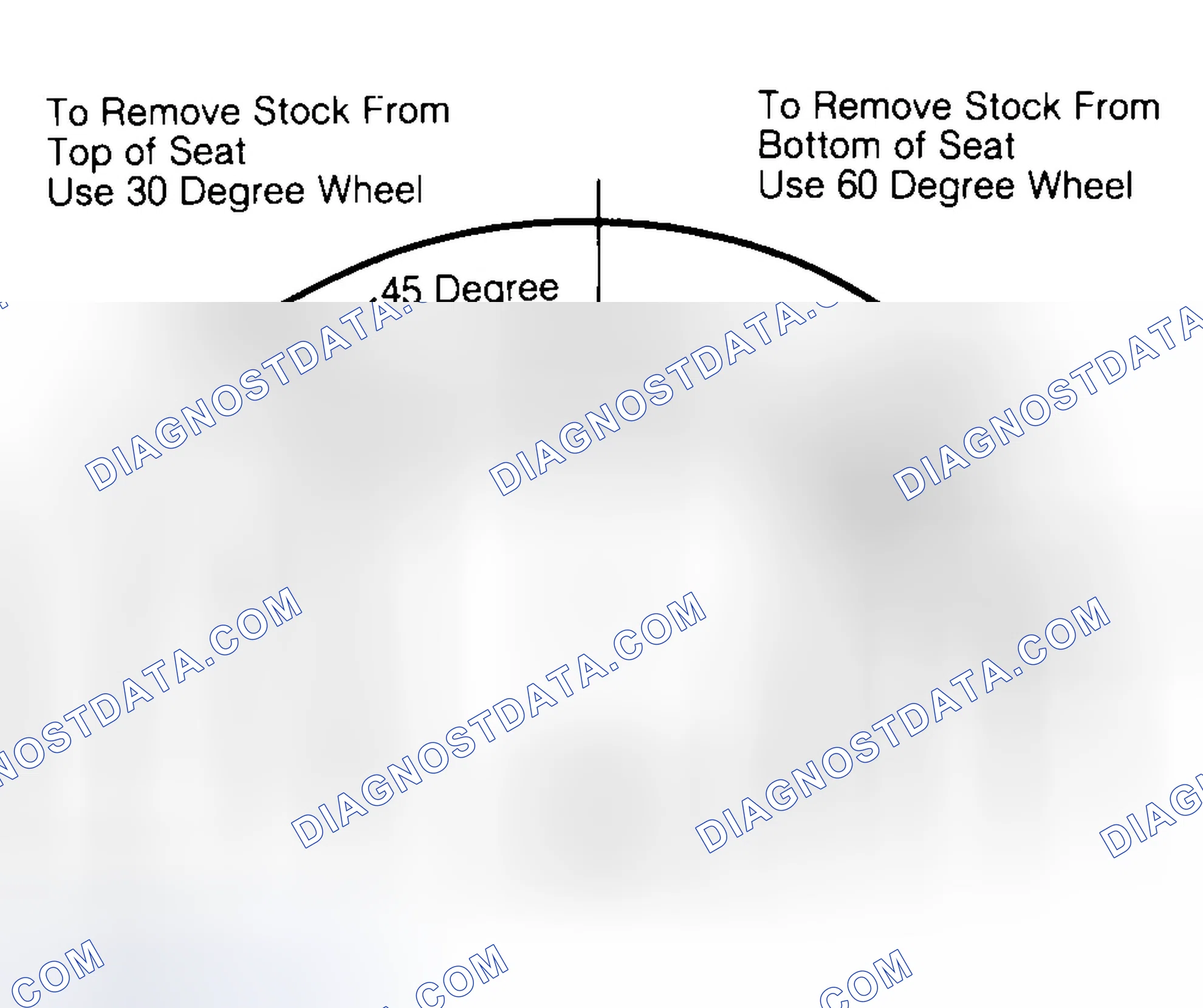 Scheme 19: Adjusting Valve Seat Width