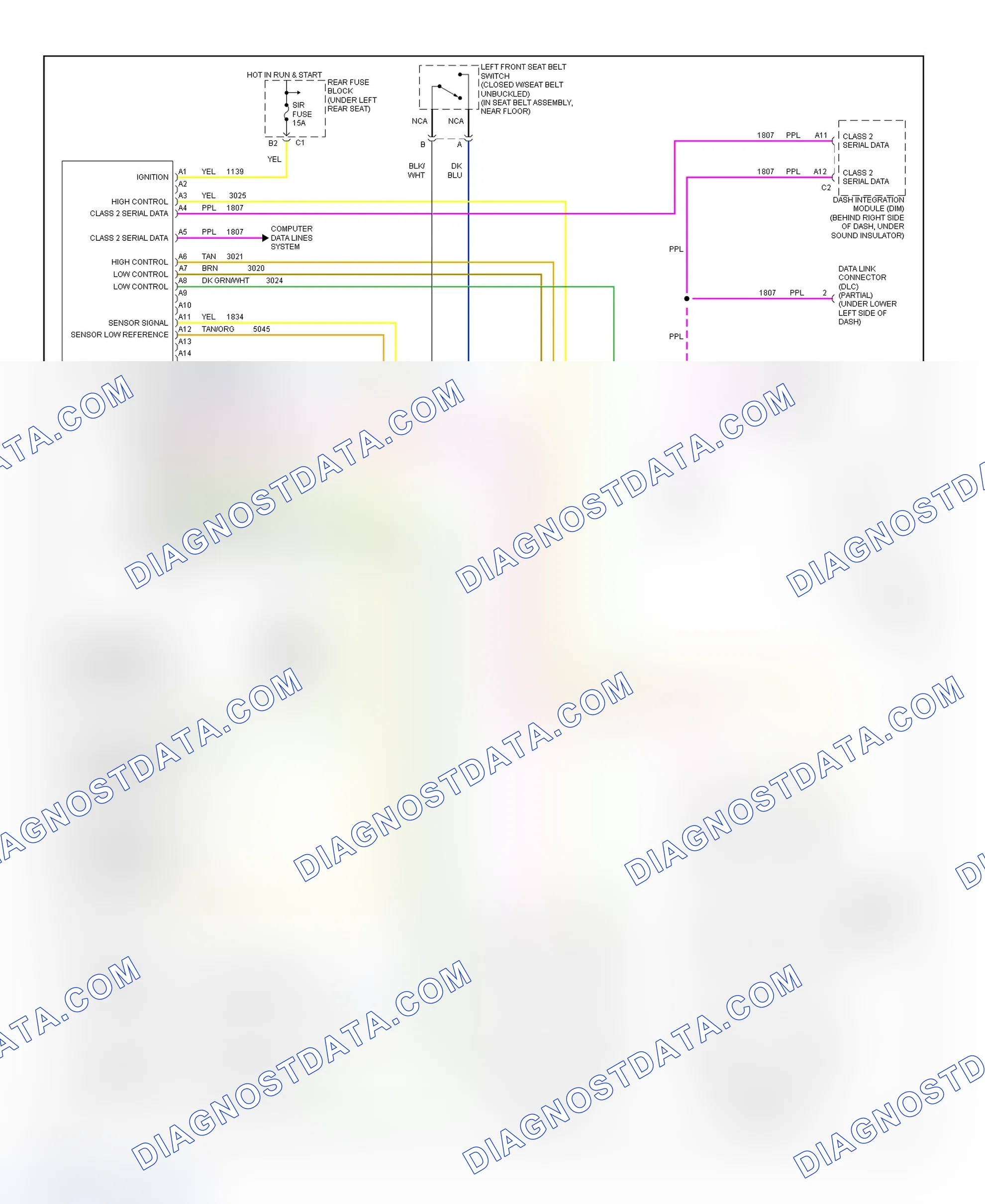 Scheme 77: SIR System Wiring Diagram (Le Sabre)