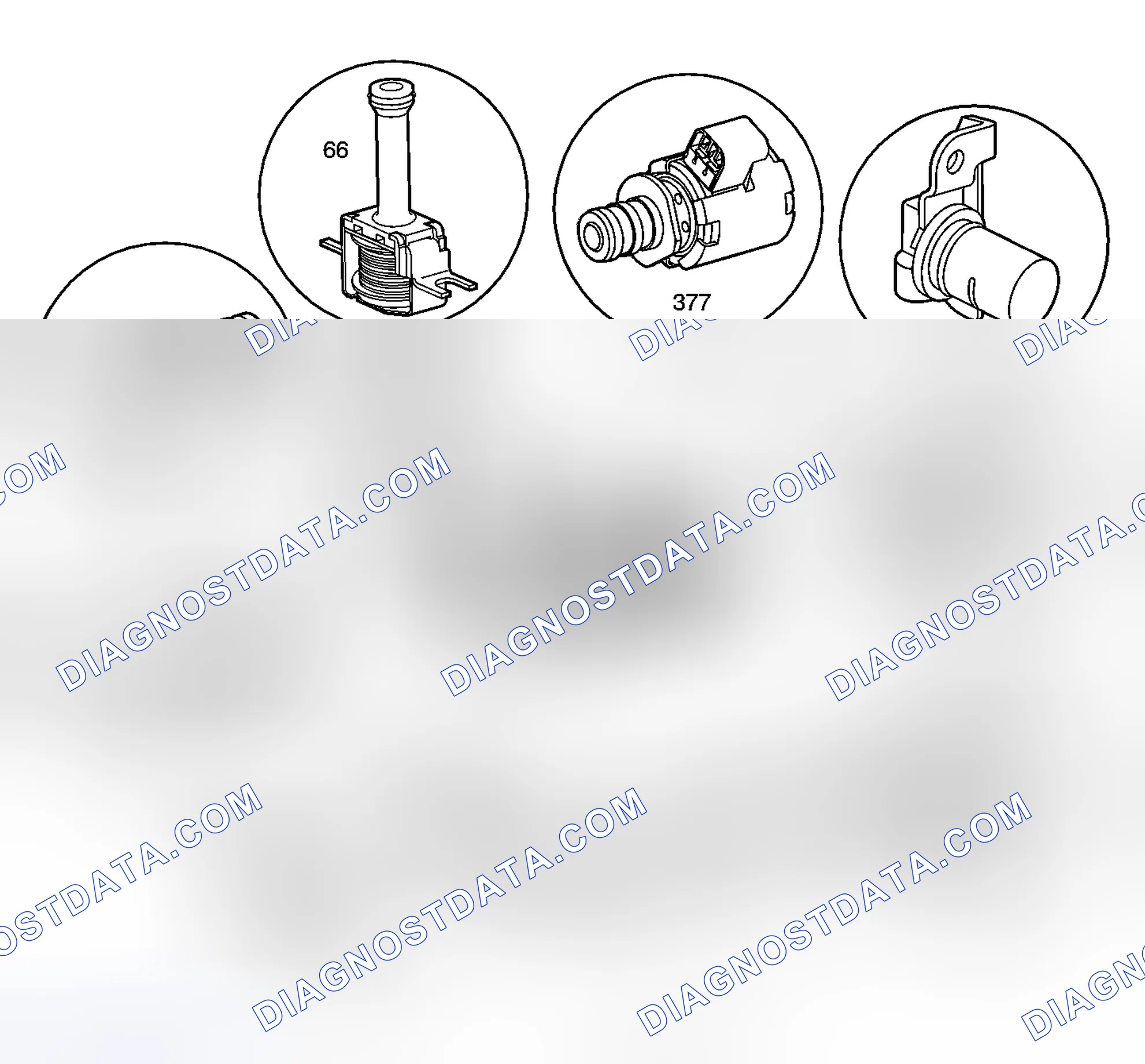 Scheme 92: Automatic Transmission Electronic Component Views