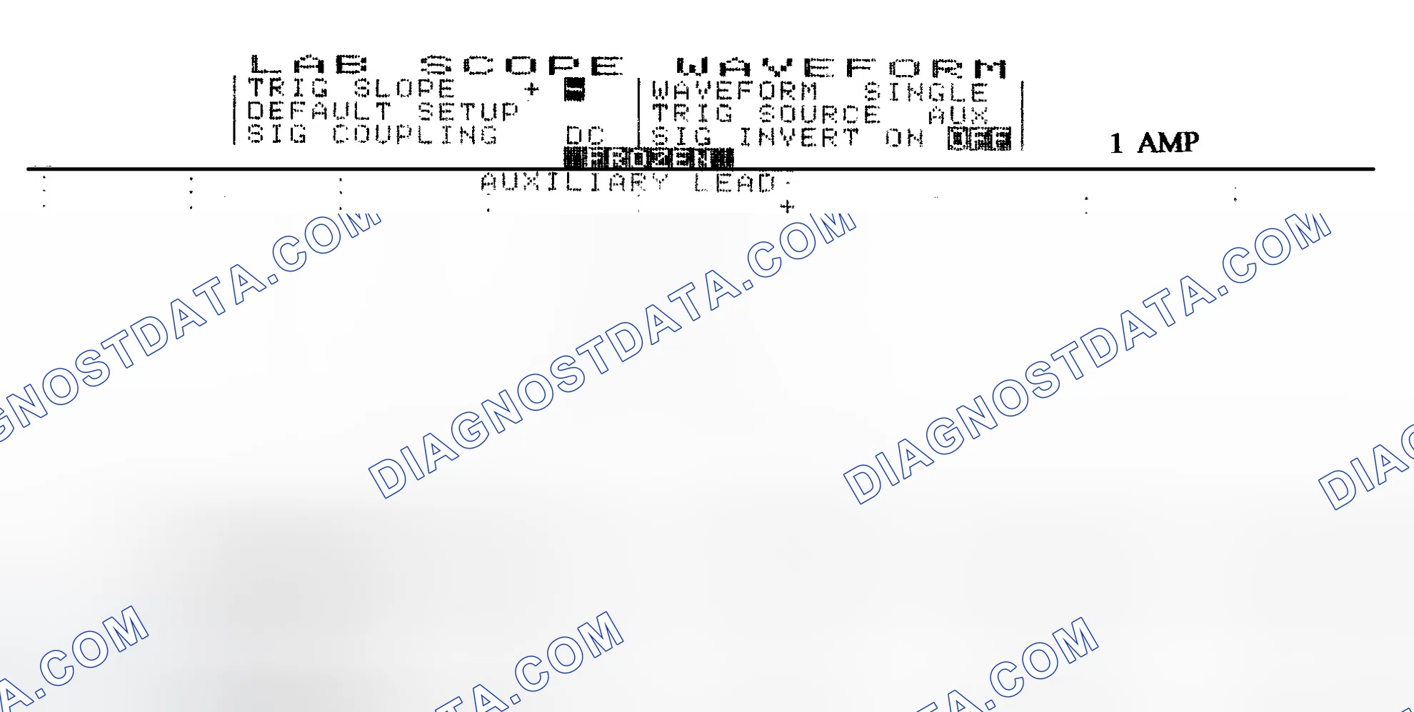 Scheme 20: Single Injector w/Normal Current Flow - Current Pattern