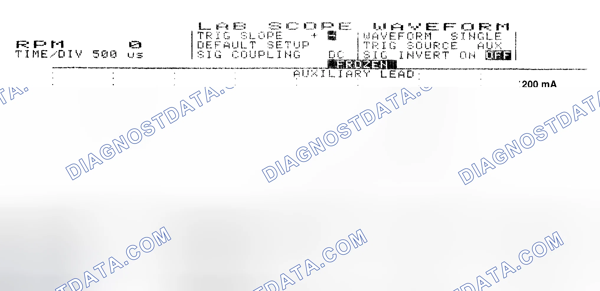 Scheme 17: Single Injector w/Normal Current Flow - Current Pattern