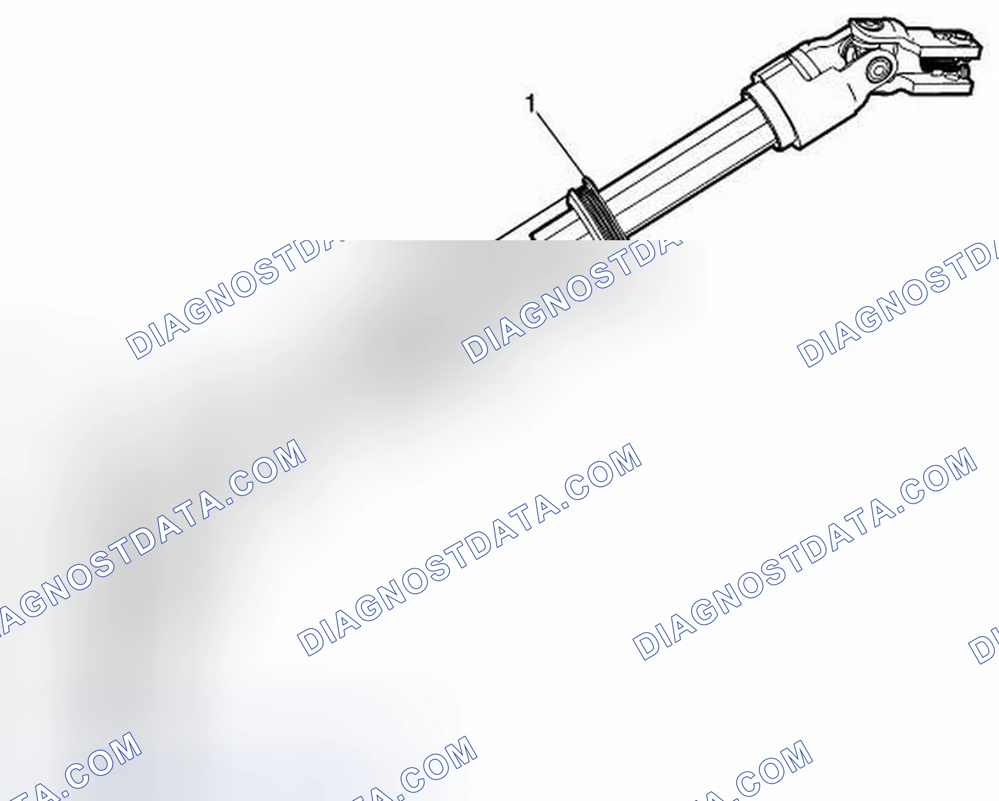 Scheme 1: Intermediate Steering Shaft Upper Seal Replacement