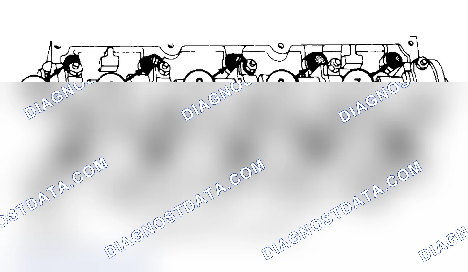 Scheme 3: Typical Cylinder Head Tightening or Loosening Sequence