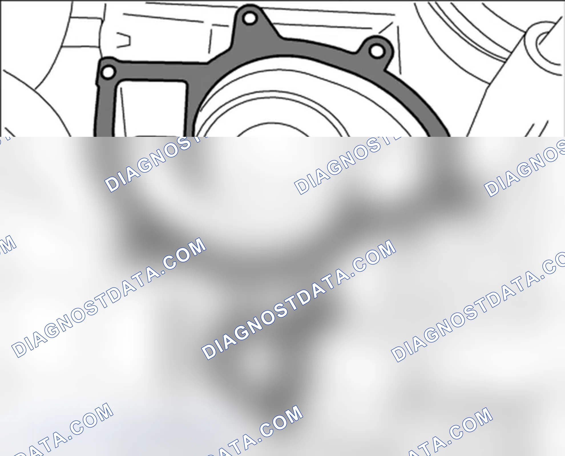Scheme 37: Installing coolant pump