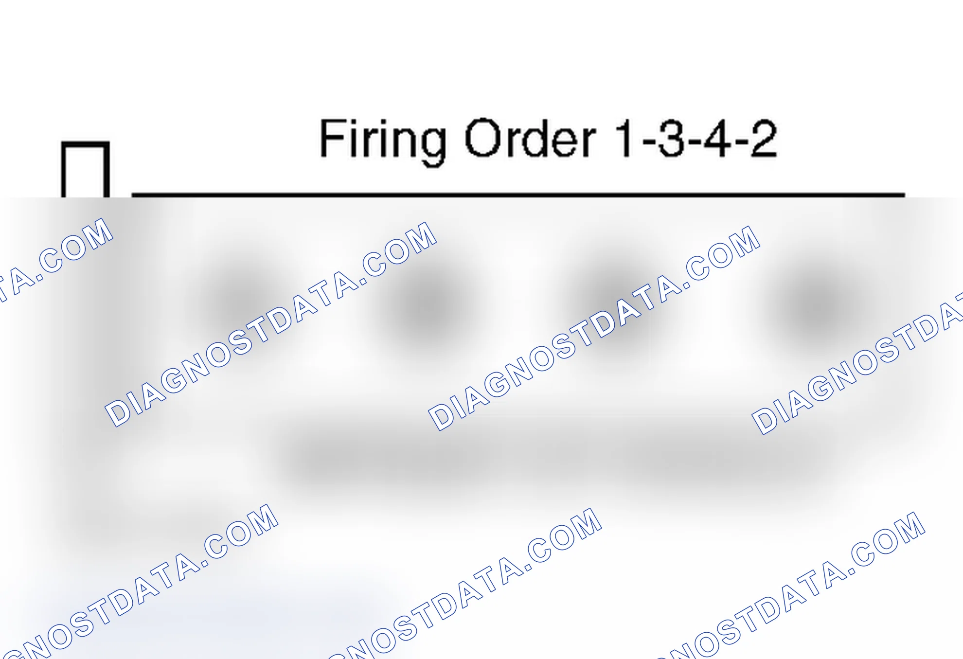 Scheme 1: Firing Order (1.8L, 1.9L, 2.2L & 2.4L)
