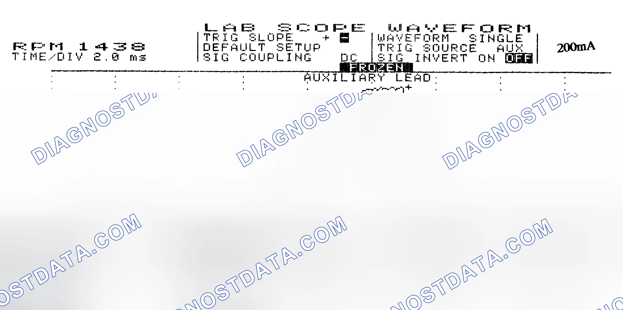 Scheme 15: Single Injector w/Normal Current Flow - Current Pattern