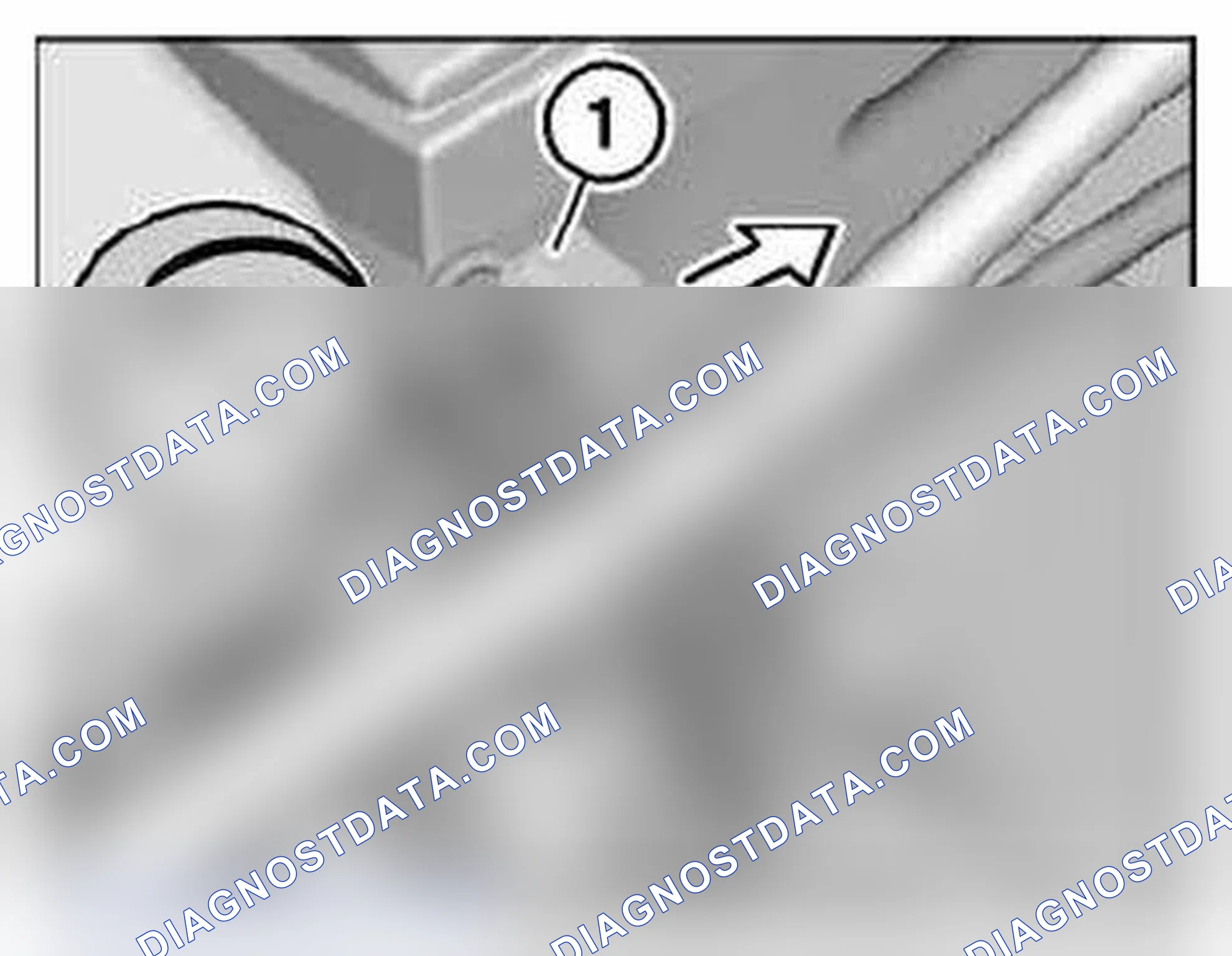 Scheme 44: 64 11 991 Removing and installing/replacing sensor for automatic recirculated air control