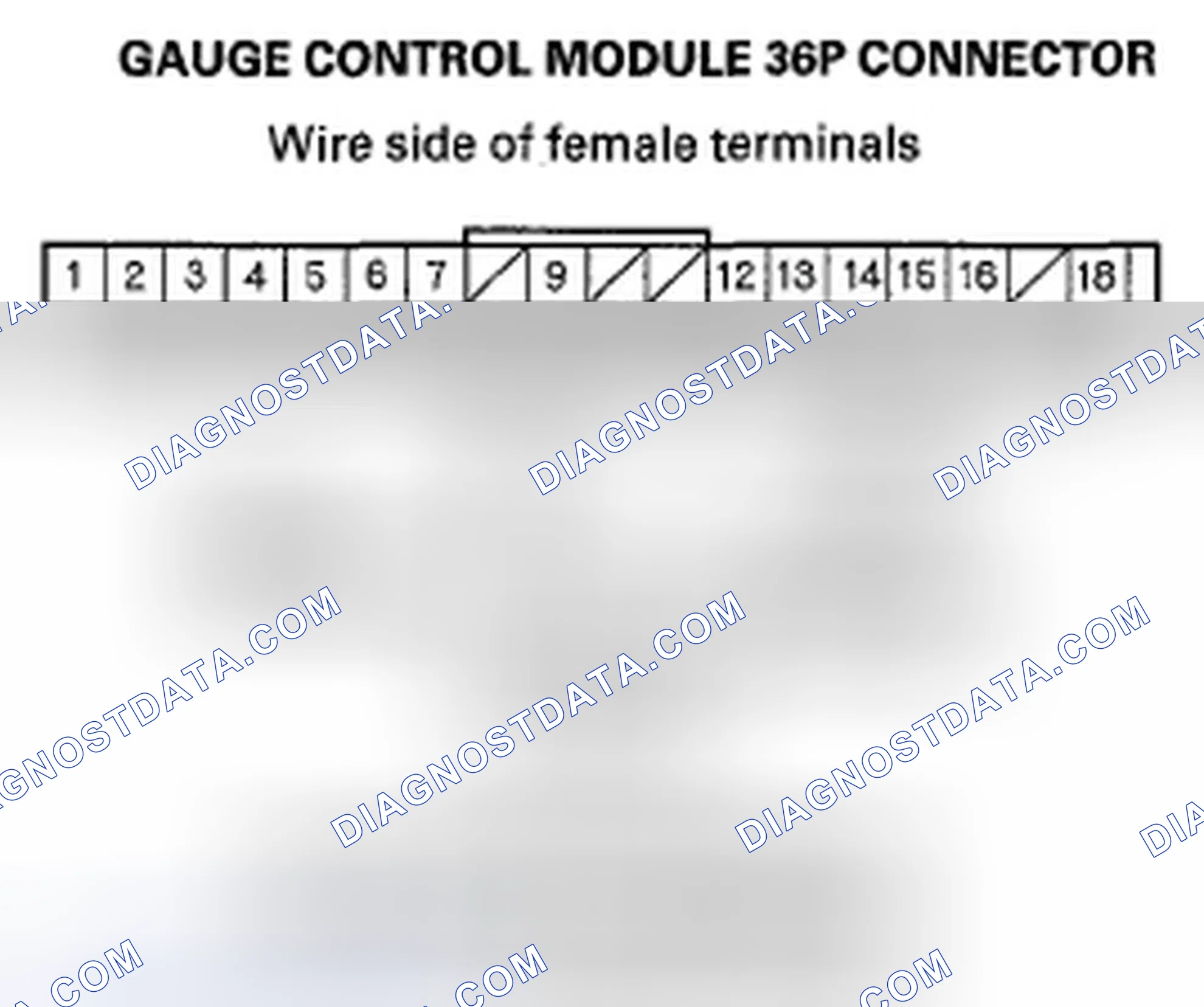 Scheme 25: DTC B1175: Fuel Level Sensor (Fuel Gauge Sending Unit) Circuit Open