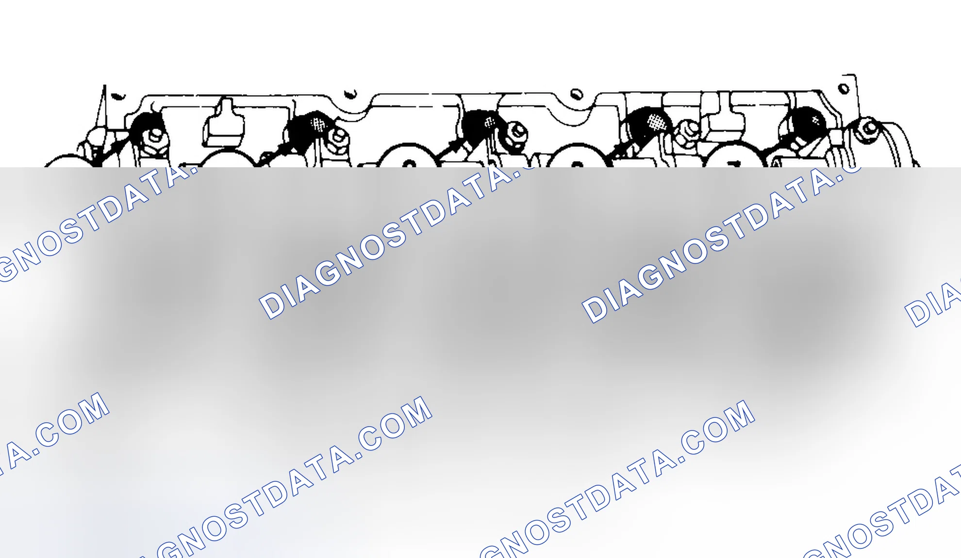 Scheme 7: Typical Cylinder Head Tightening or Loosening Sequence