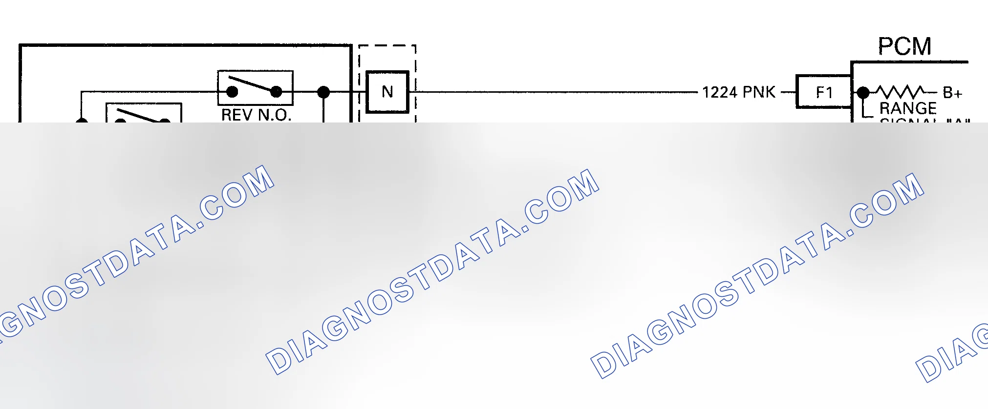 Scheme 17: Code 28 Schematic ("C", "K" & "P" Series) Transmission Range Pressure Switch