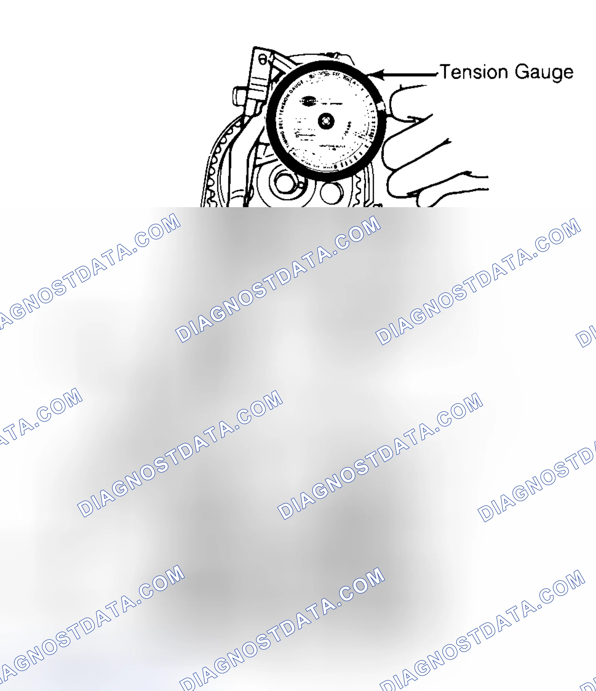 Scheme 3: Adjusting Typical Timing Belt Tension