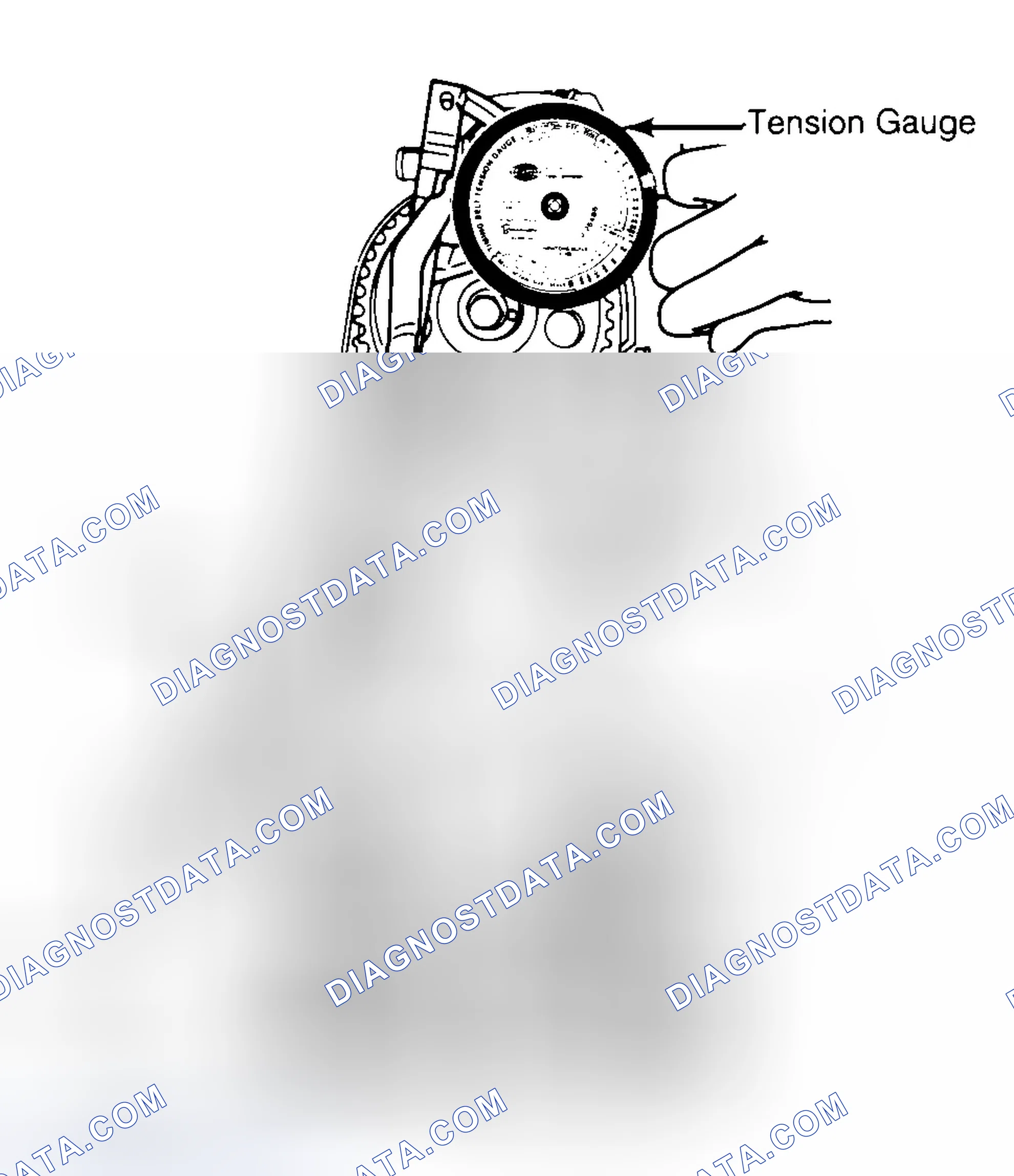 Scheme 3: Adjusting Typical Timing Belt Tension