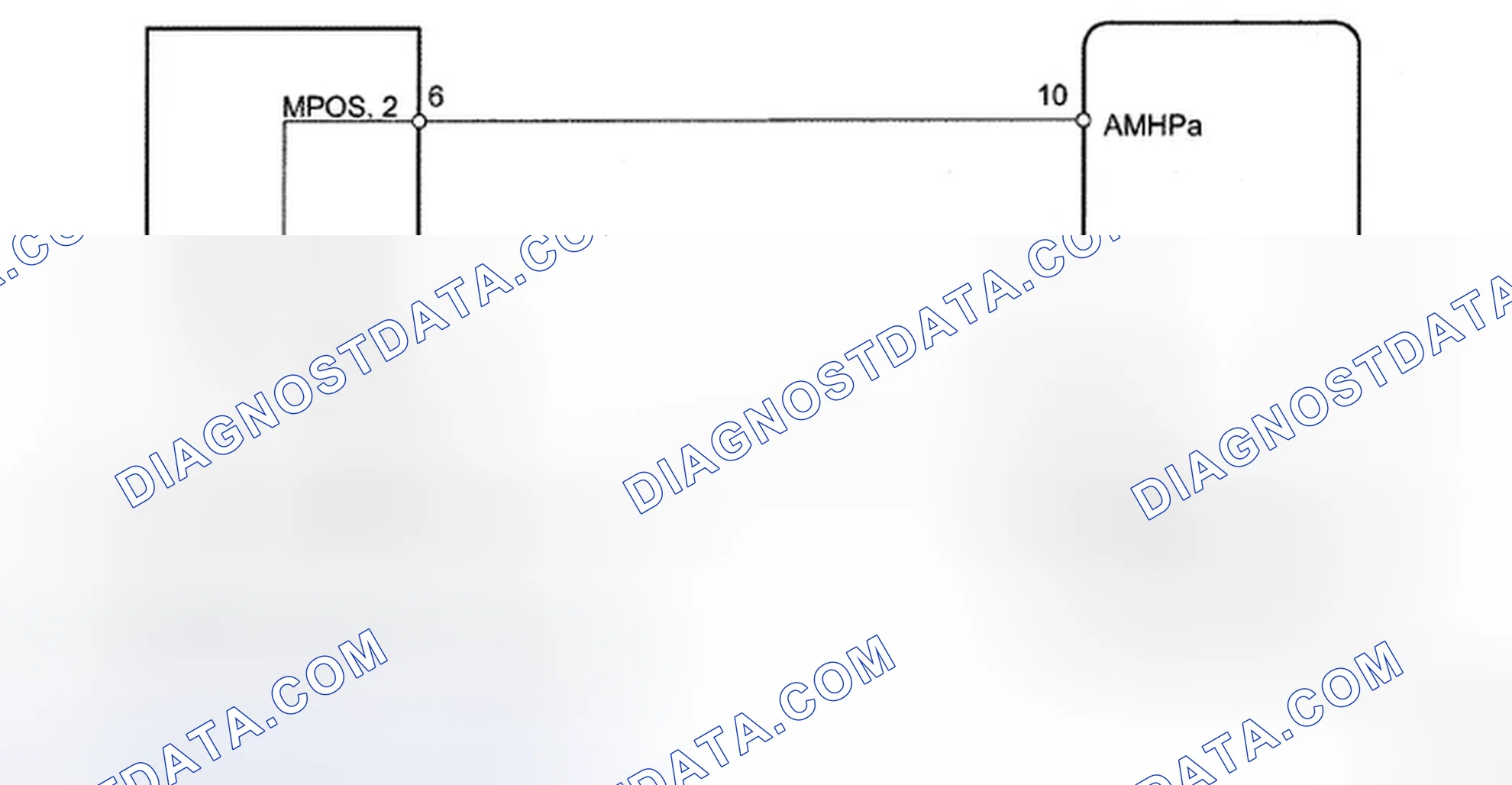 Scheme 56: Air Mix Damper Control Servo Motor Circuit - Wiring Diagram