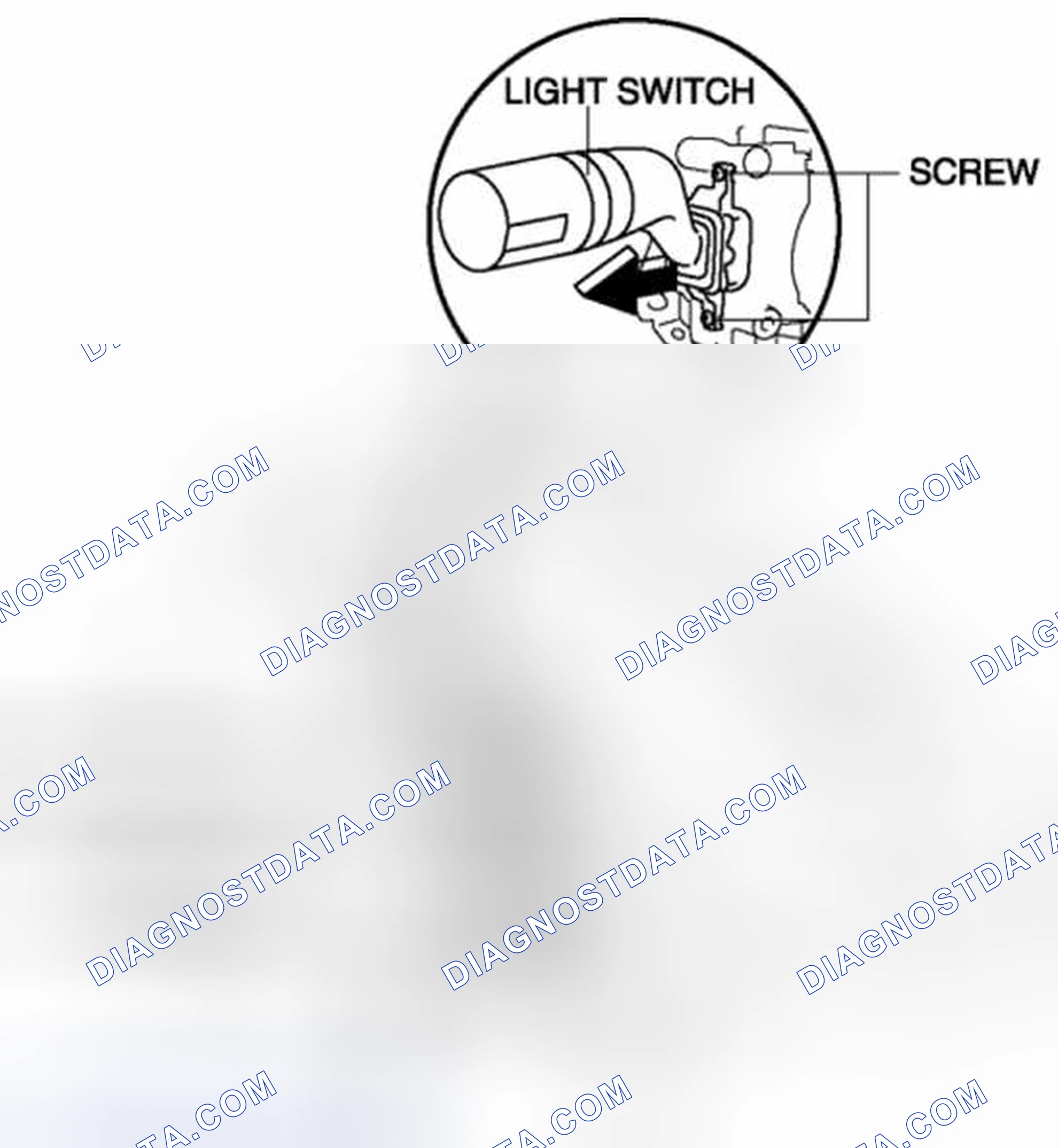 Scheme 39: LIGHT SWITCH REMOVAL/INSTALLATION