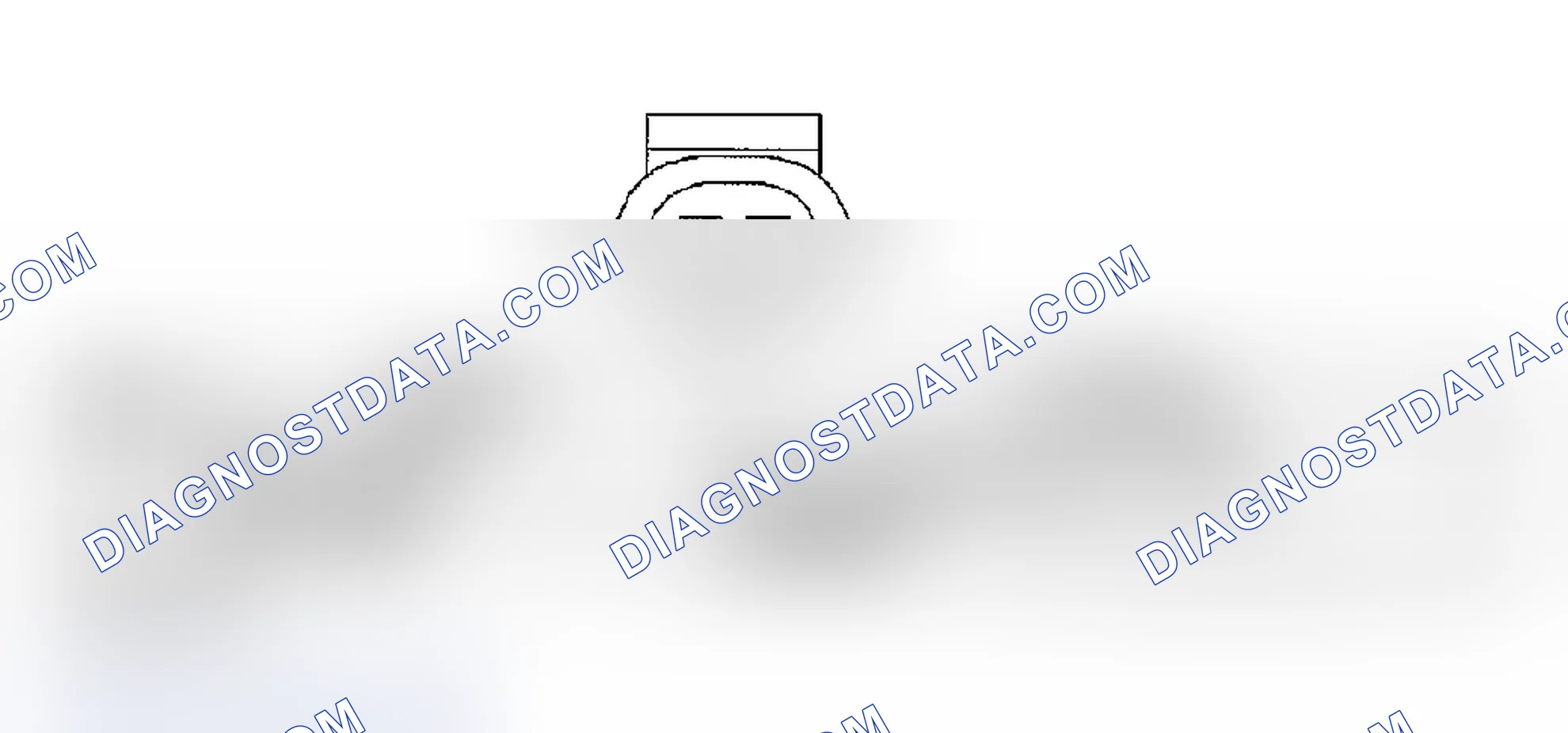 Scheme 772: FUEL HEATER CONNECTOR END VIEW