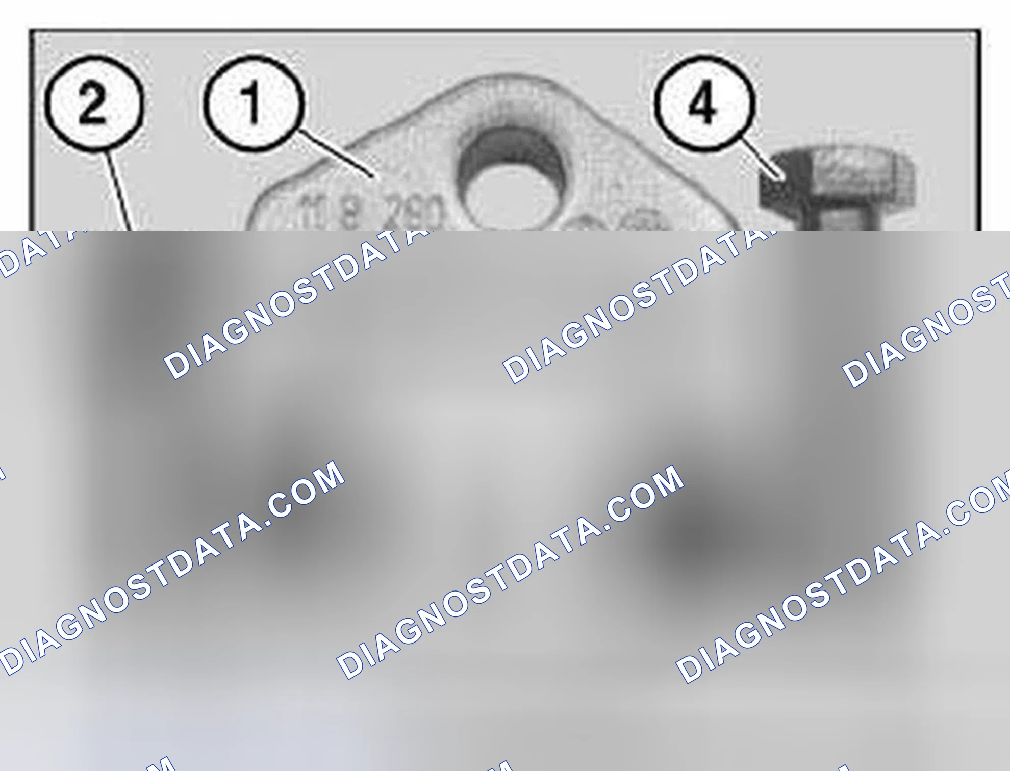 Scheme 439: 11 9 260 Counter support with screw connection