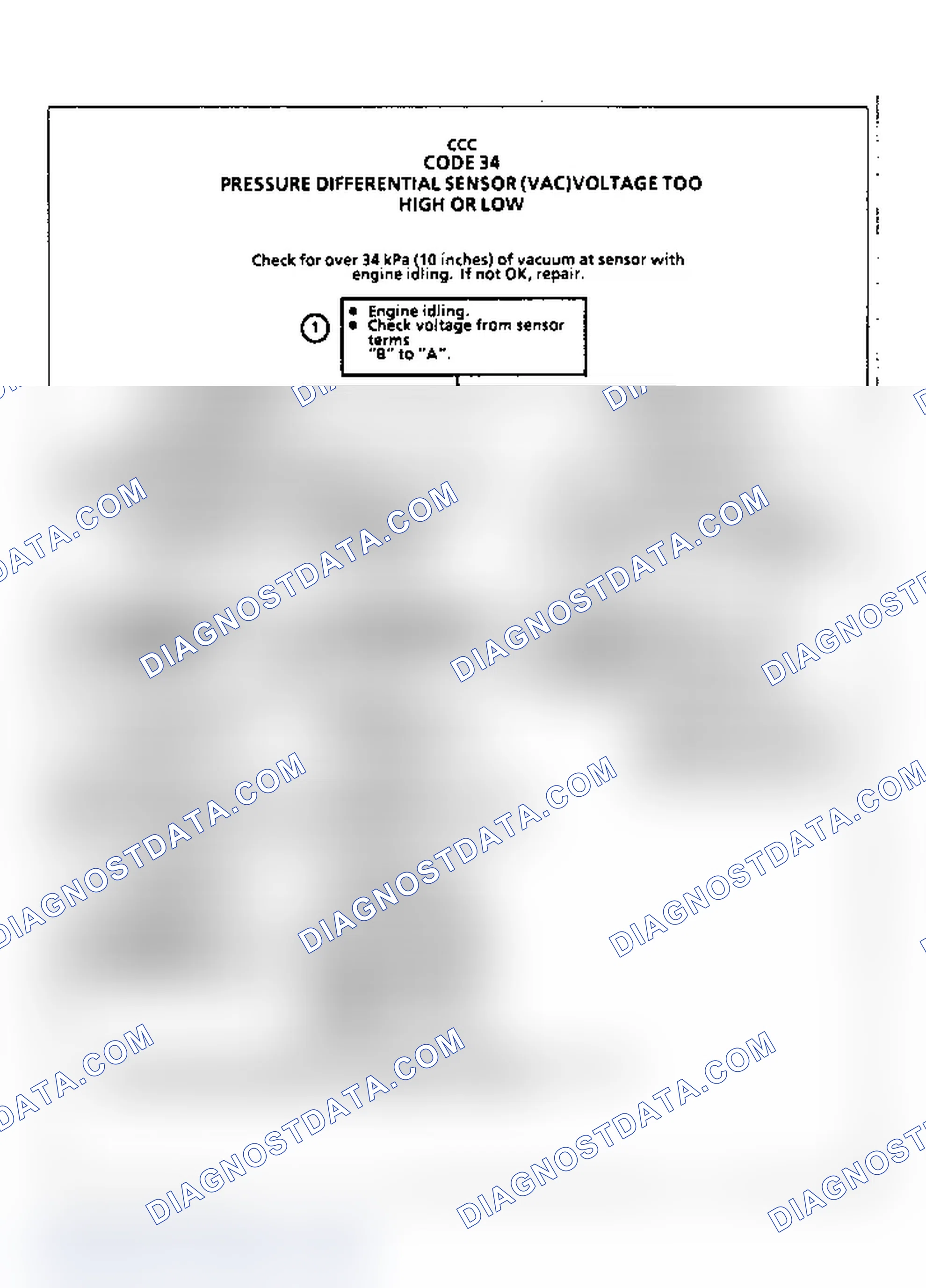 Scheme 158: Code 34, Differential Pressure (Vacuum) Sensor