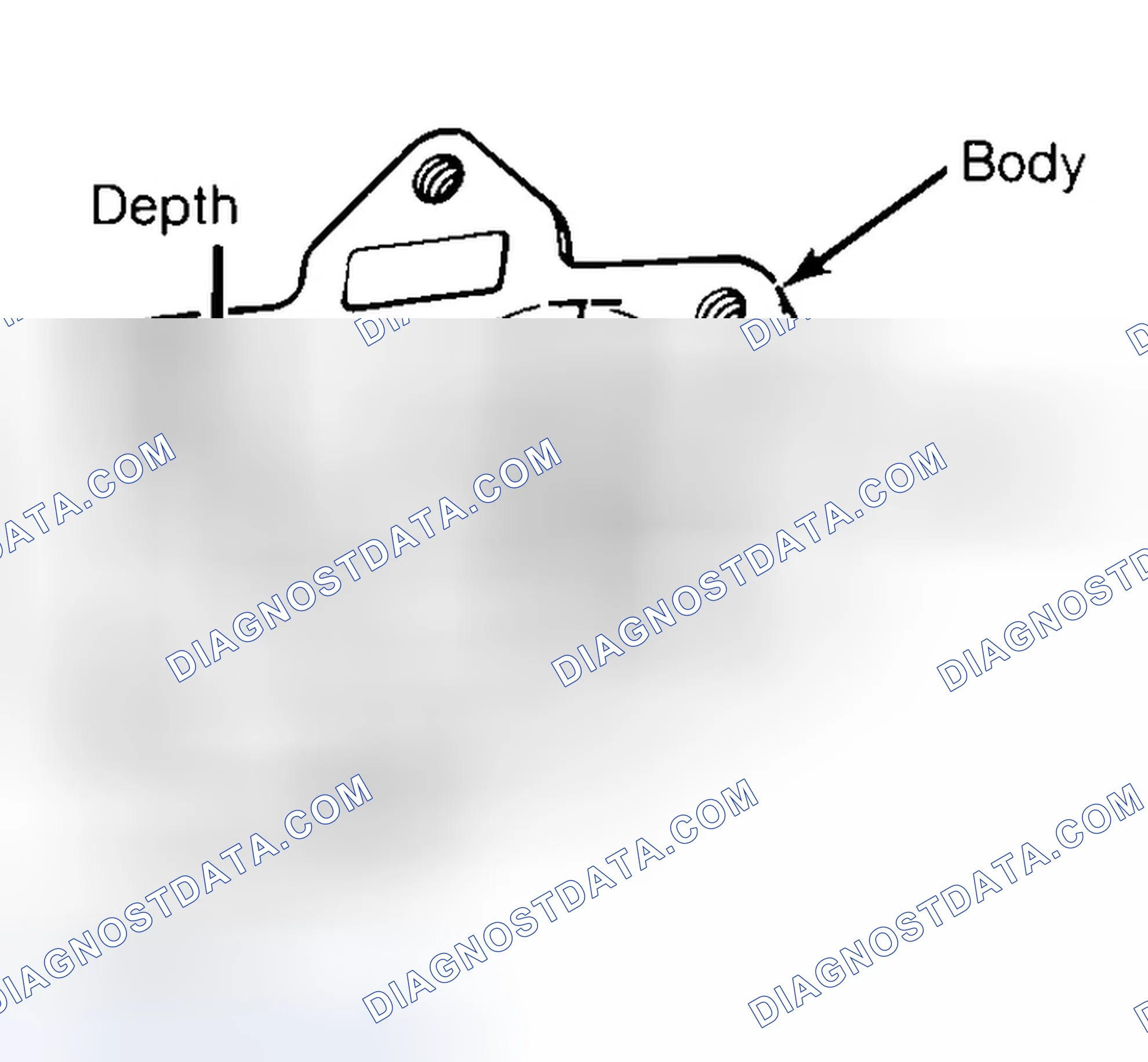 Scheme 35: Measuring Oil Pump Gear Cavity