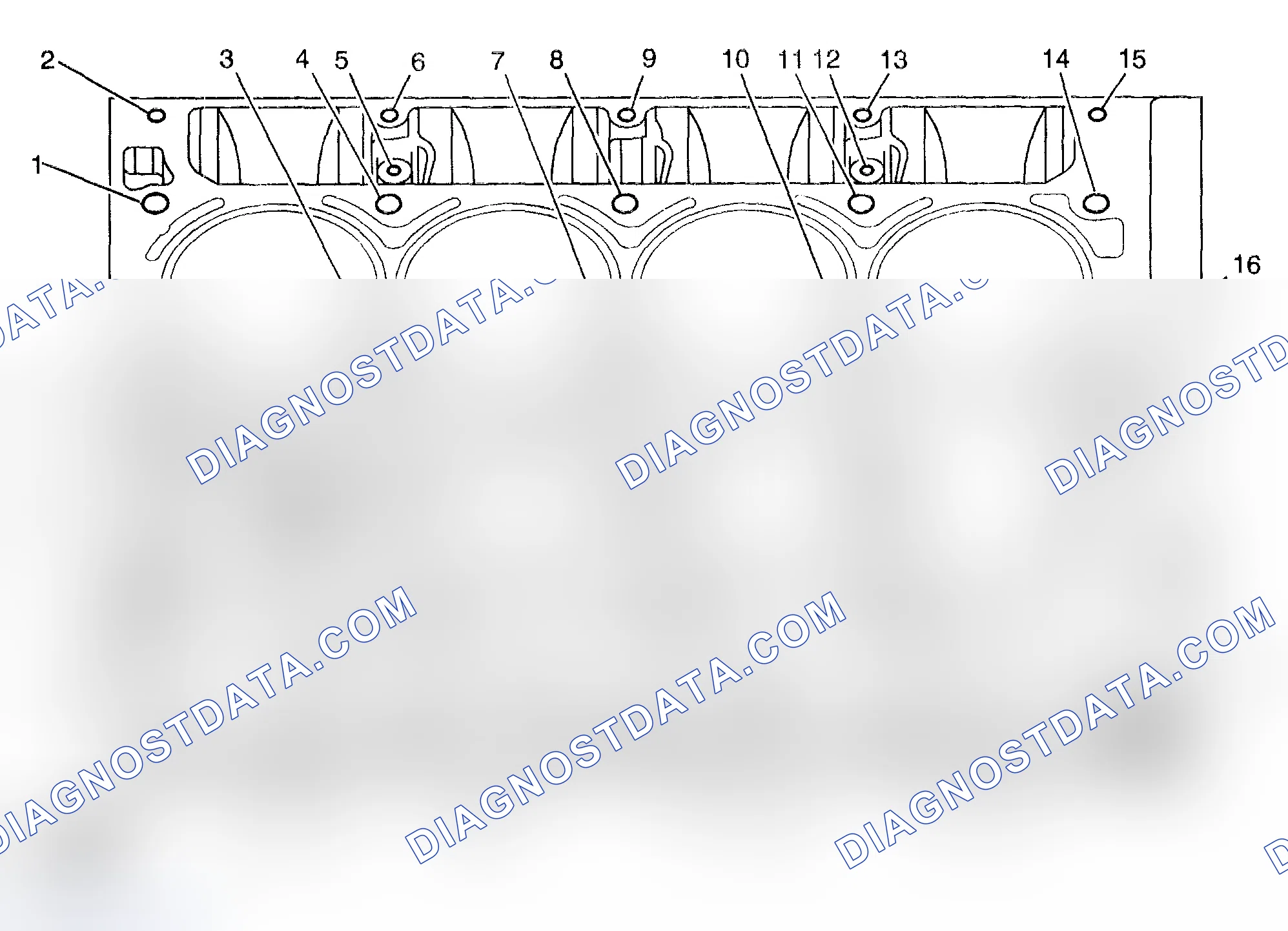 Scheme 6: Engine Block - Left Side View