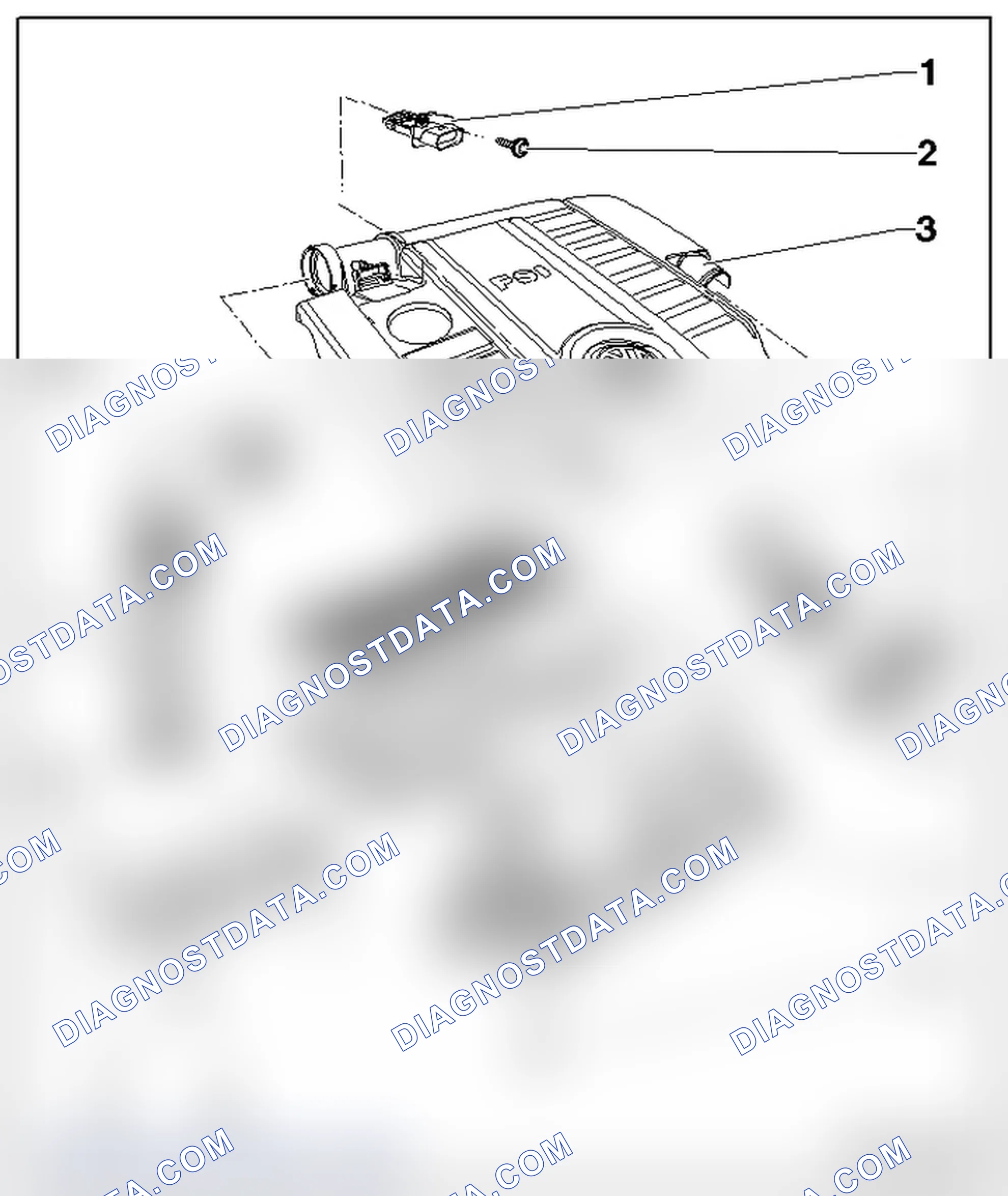 Scheme 255: AIR FILTER AND ENGINE COVER ASSEMBLY OVERVIEW