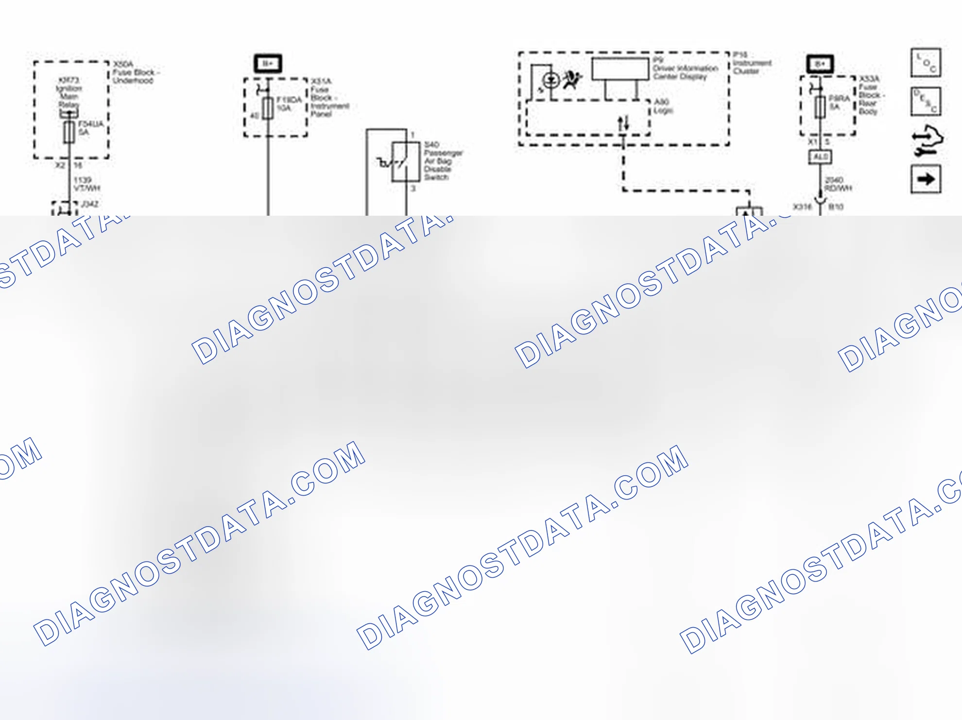 Scheme 1: Power, Ground, Serial Data, and Passenger Presence