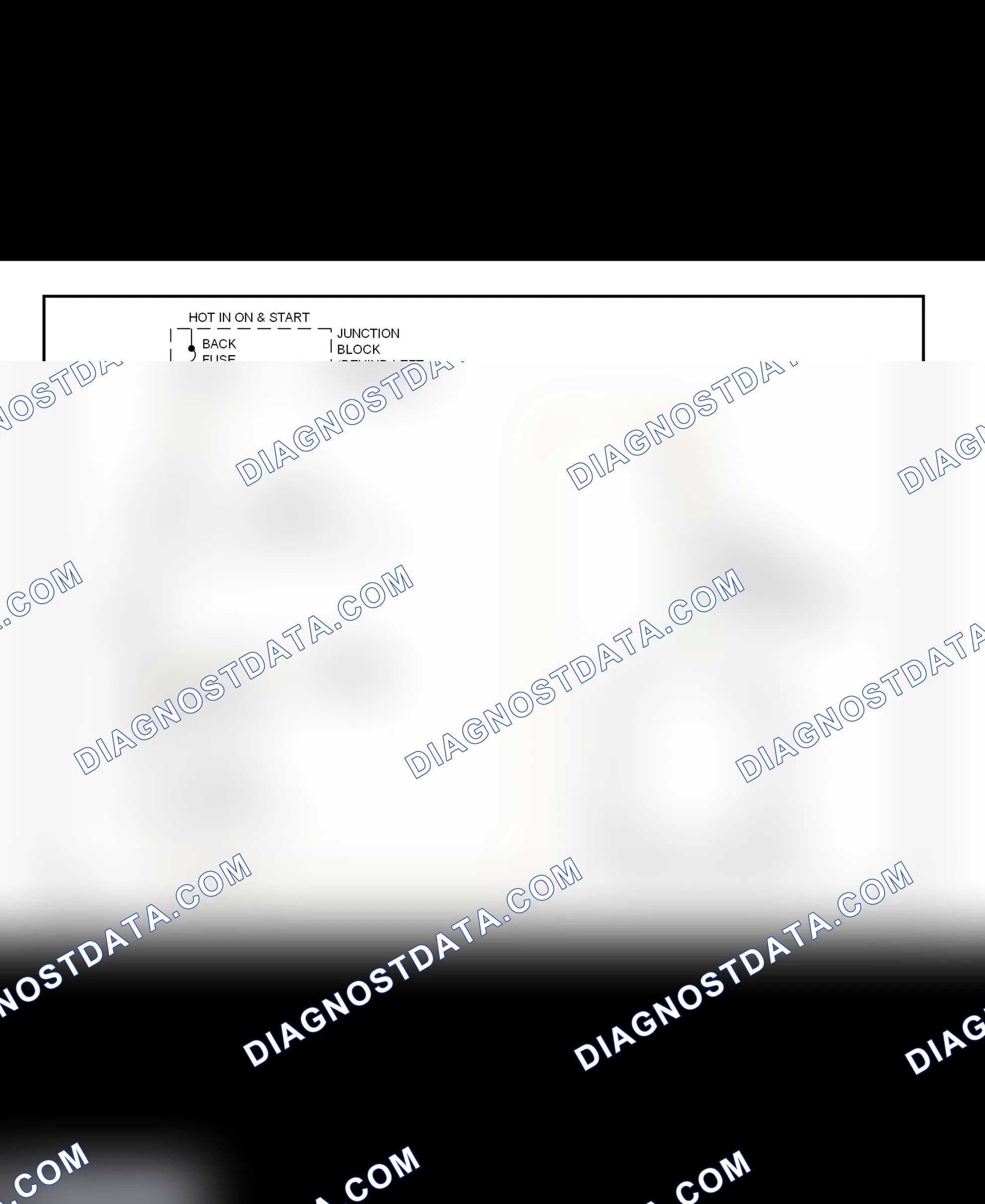 Fig. 37: Shift Interlock System Wiring Diagram (1999 Metro & Firefly (Canadian))