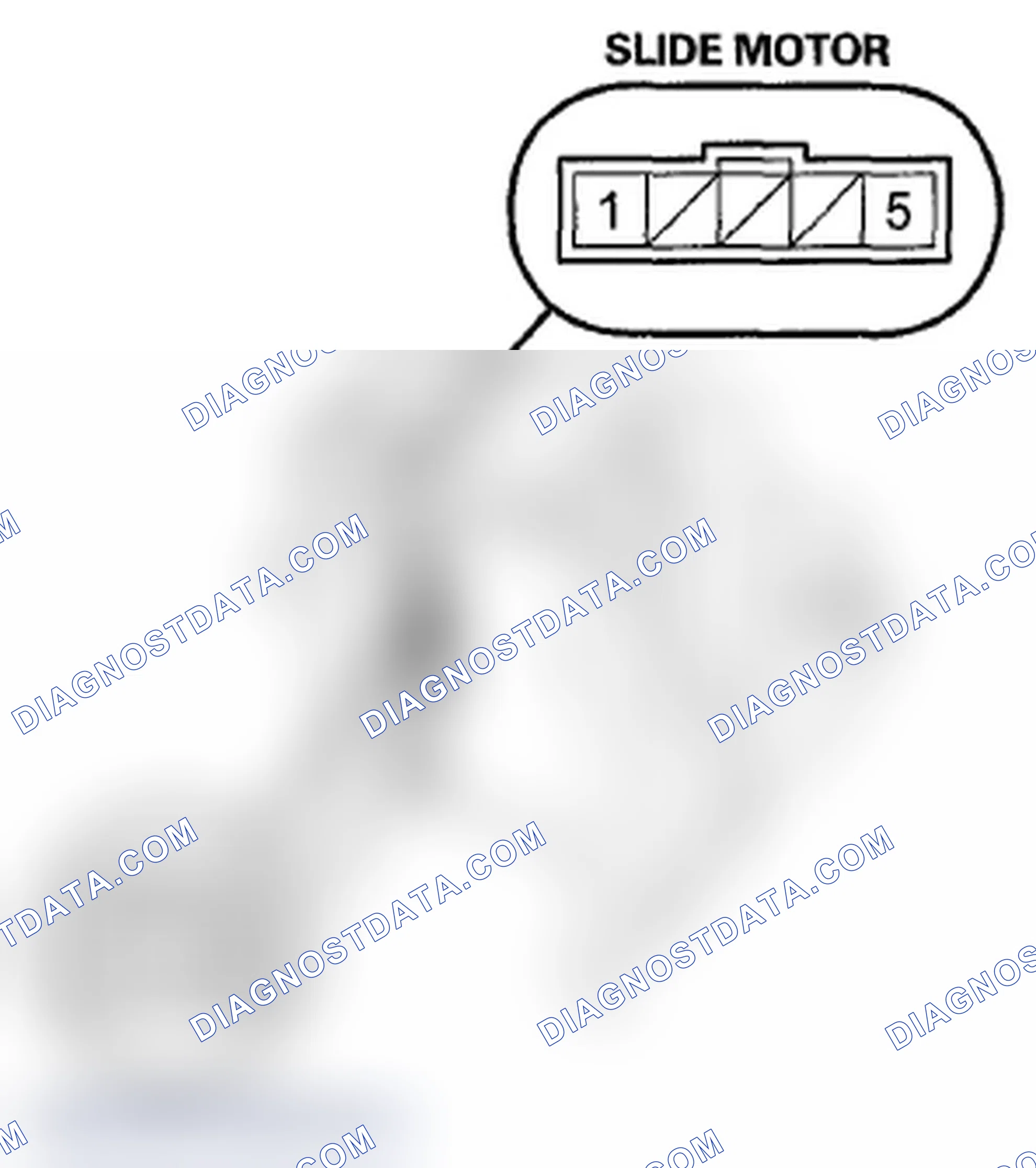 Scheme 187: Front Passenger's Power Seat Motor Test