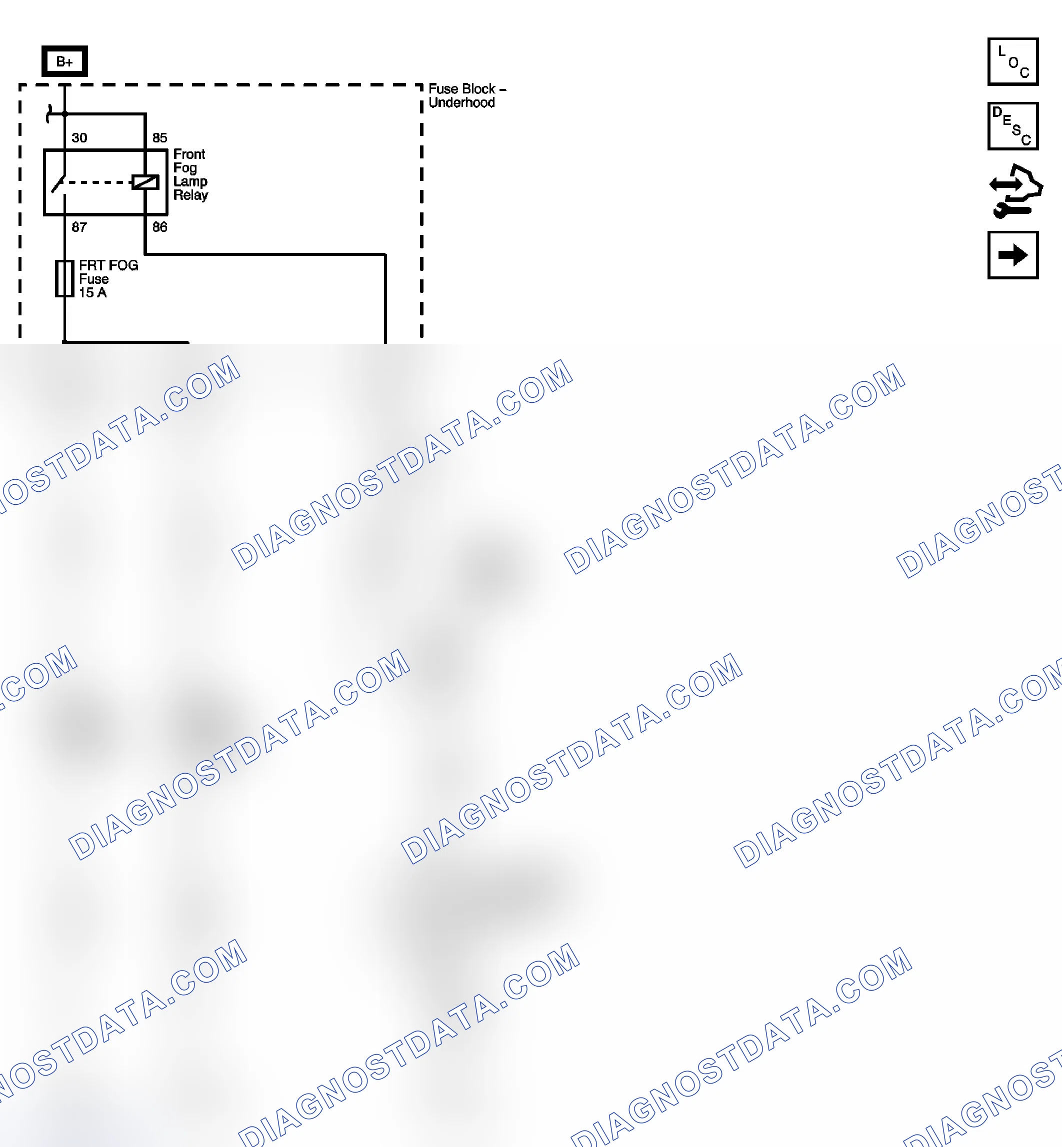Scheme 8: Fog Lights Schematics