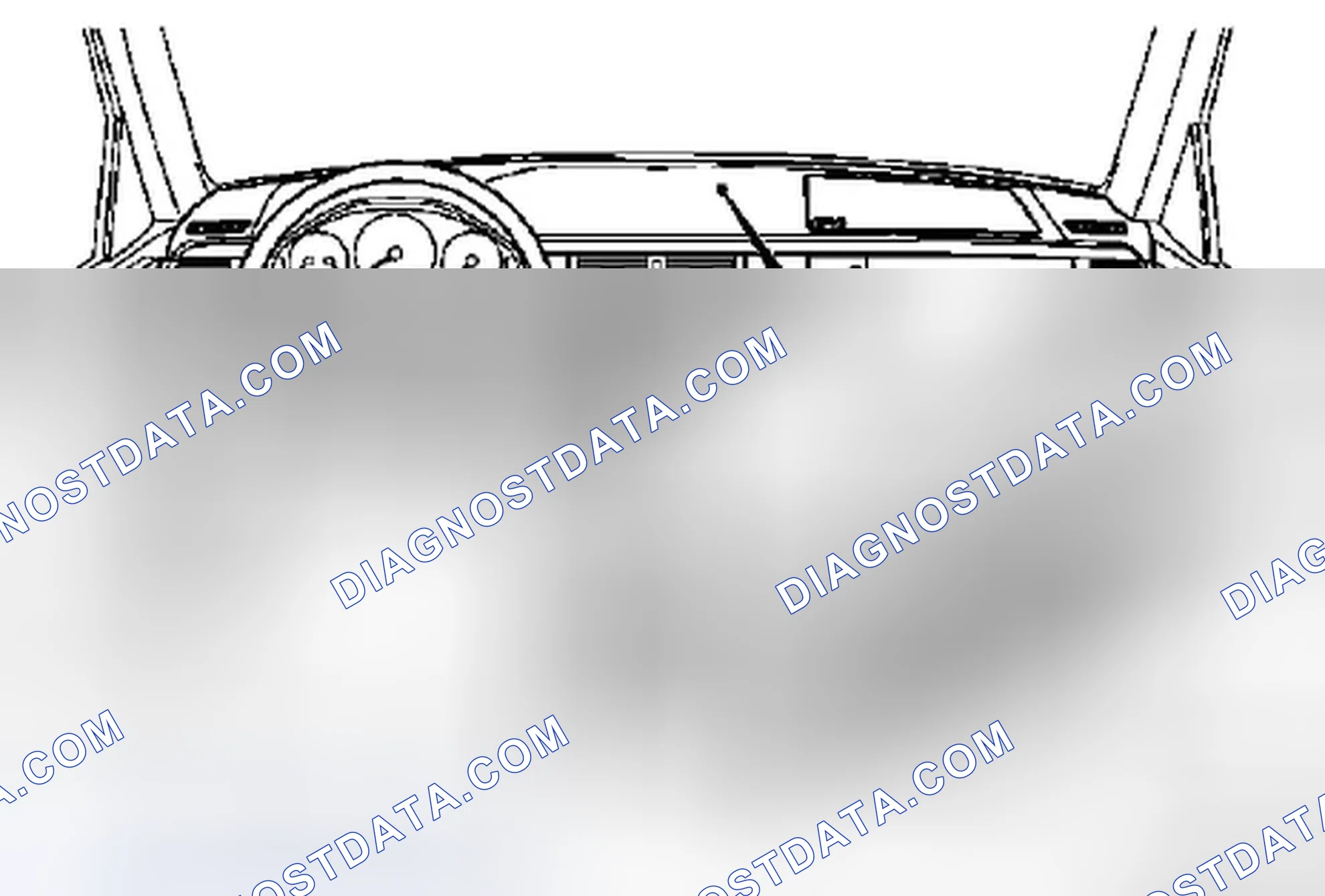 Scheme 69: Defroster nozzle, location - GF83.10-P-2106-01A