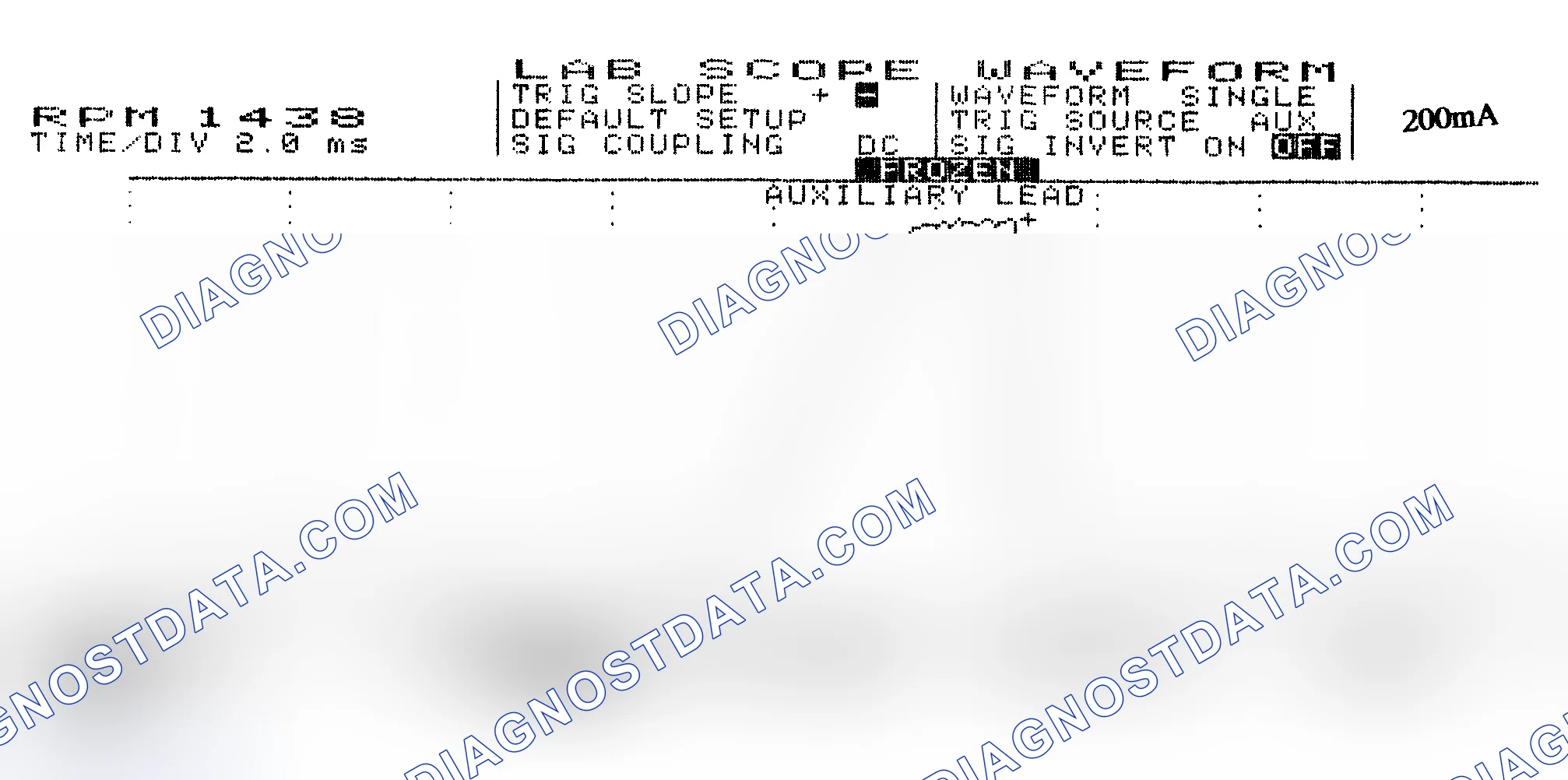 Scheme 15: Single Injector w/Normal Current Flow - Current Pattern