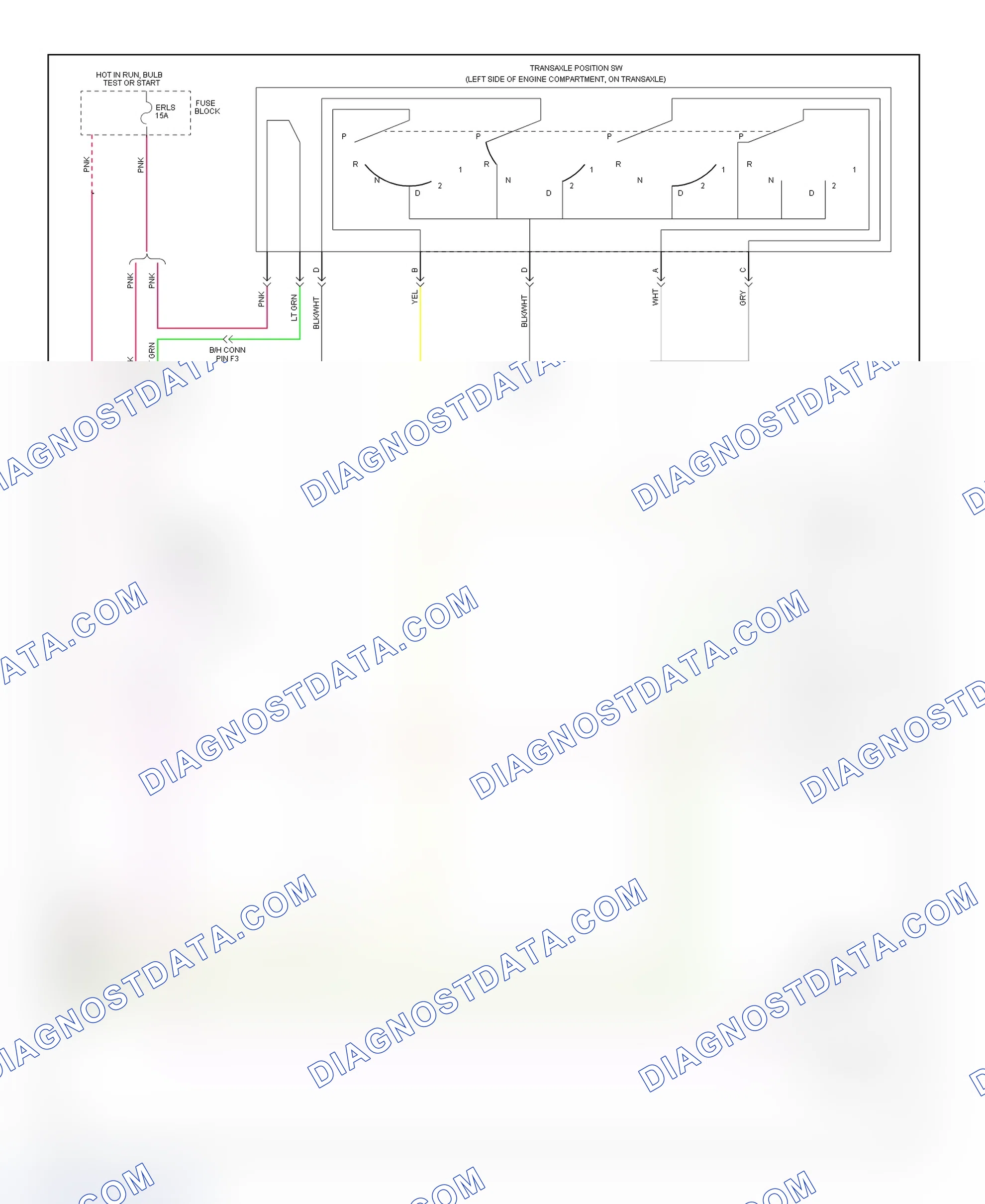 Scheme 118: 2.3L (VIN D) PCM Wiring Diagram (3 Of 3)