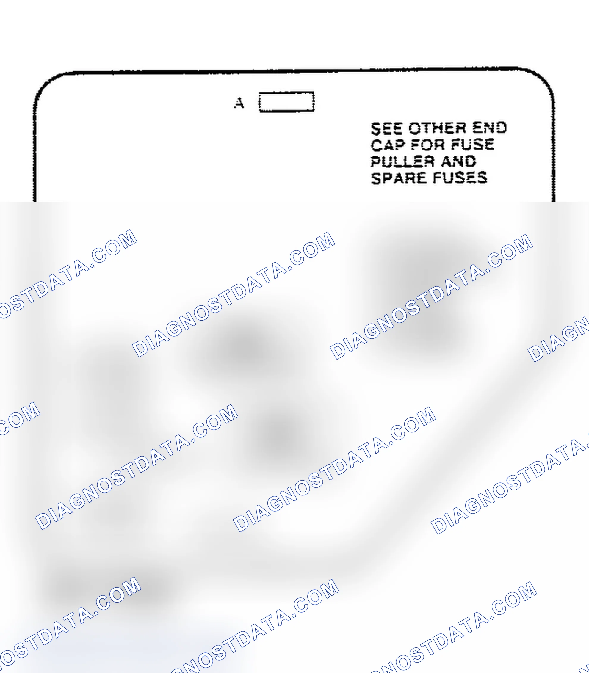 Scheme 5: INSTRUMENT PANEL FUSE BLOCK IDENTIFICATION - RIGHT