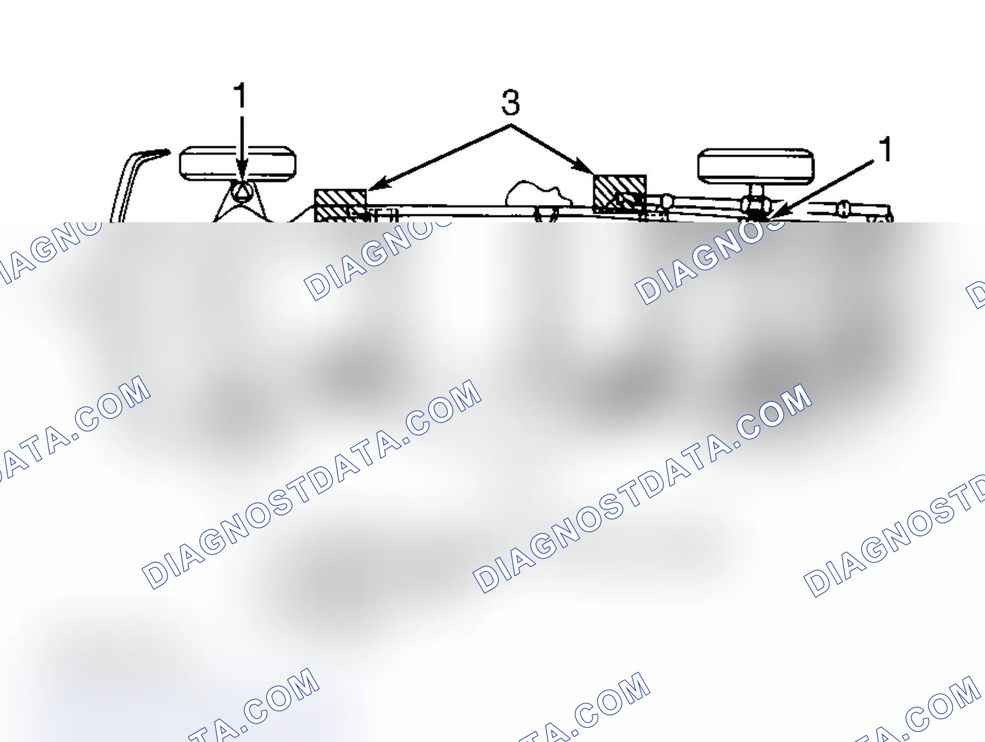 Scheme 13: Hoisting & Jacking Locations ("C" & "K" Series) Courtesy of General Motors Corp.