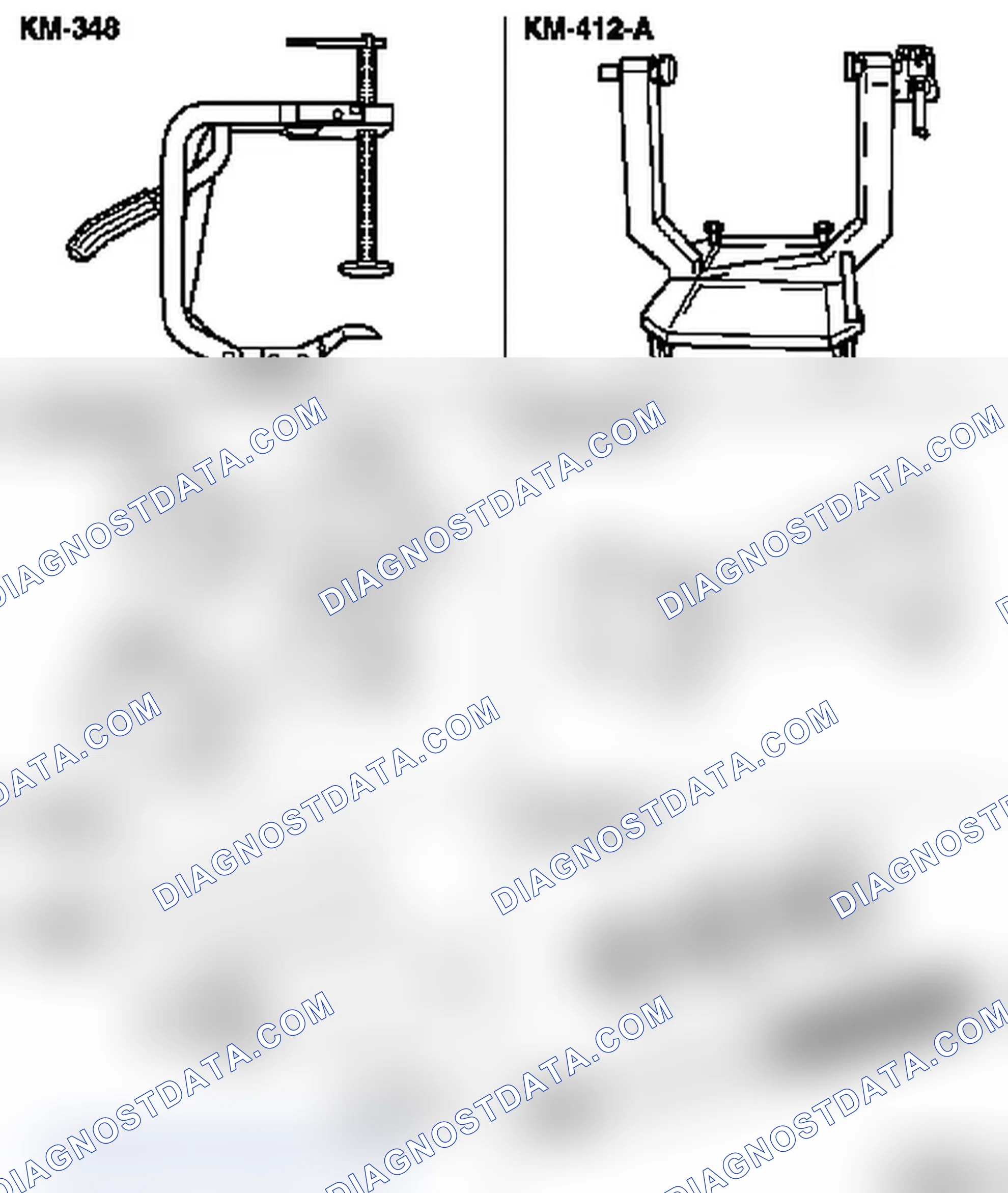 Special Tools - OHC 16-V