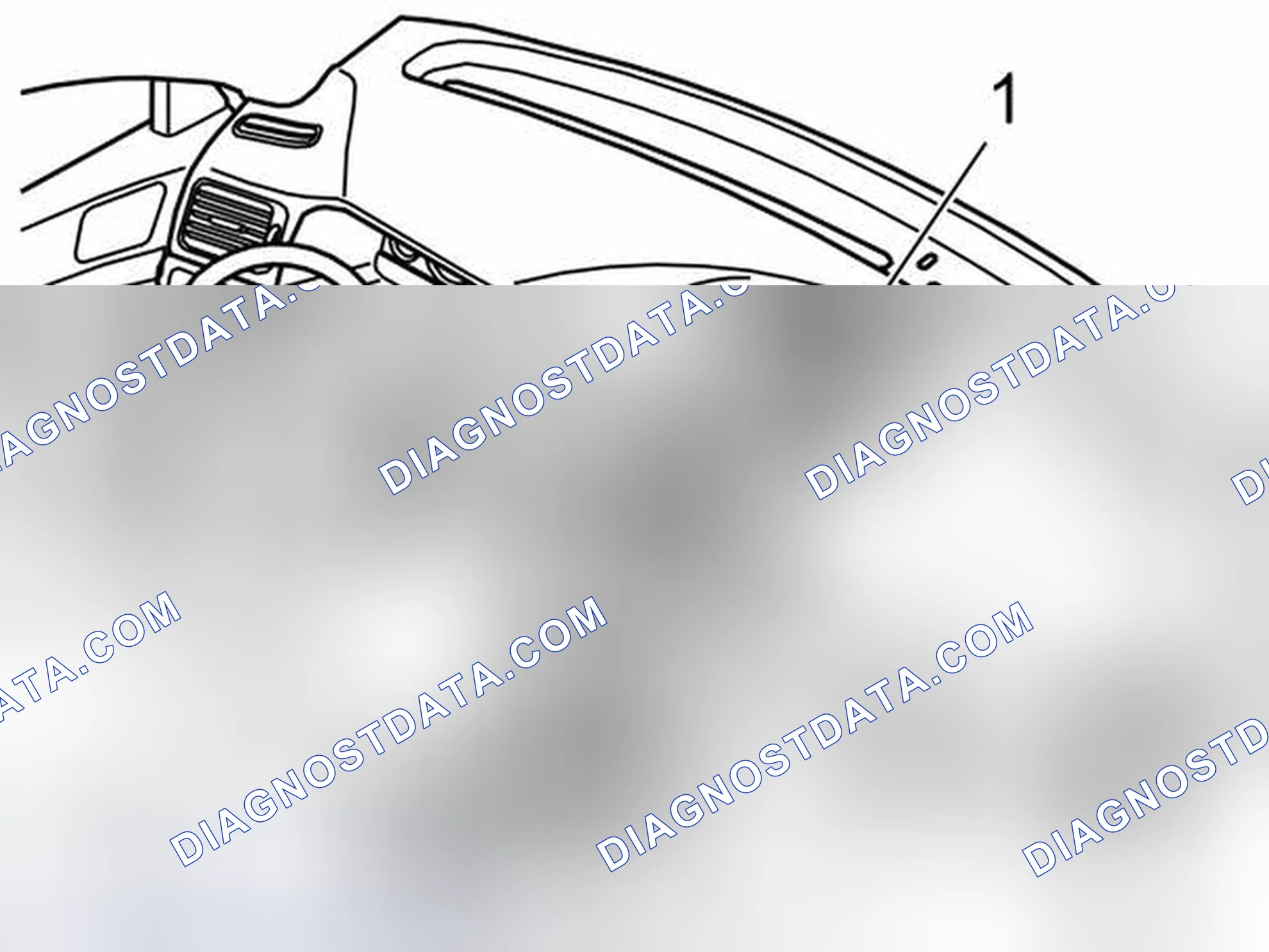 Scheme 1012: Central loudspeaker, replacing