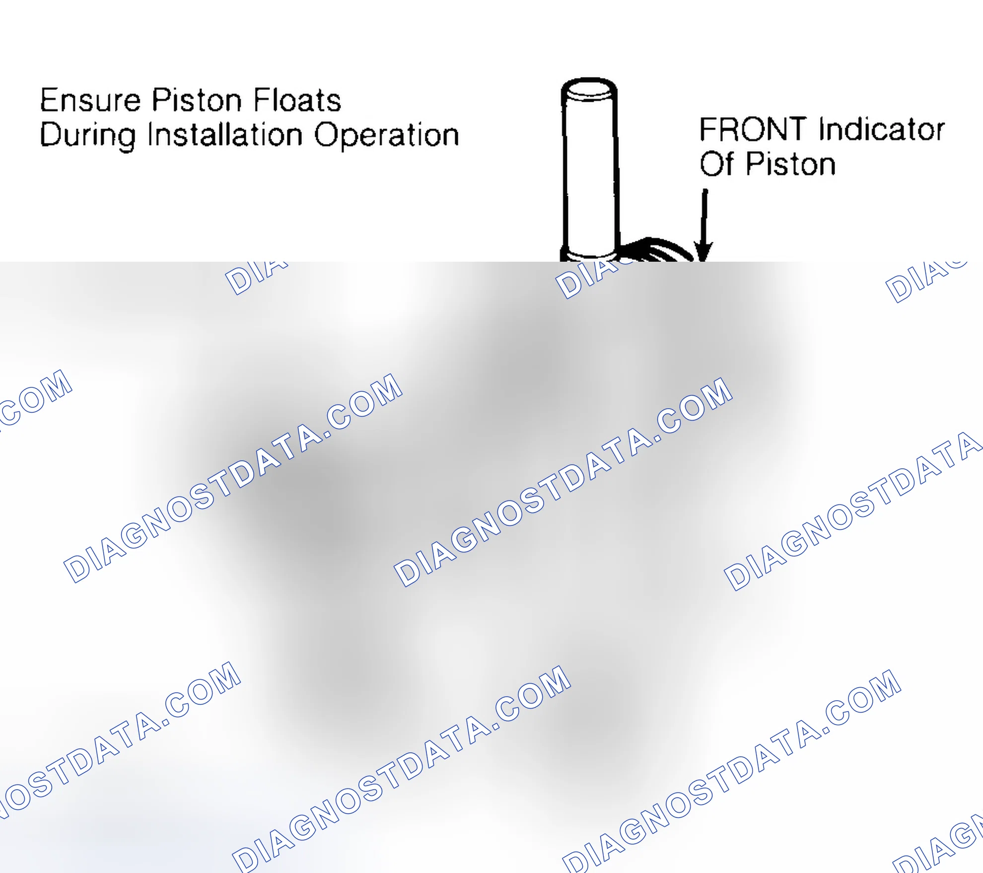 Scheme 12: Installing Typical Piston Pin